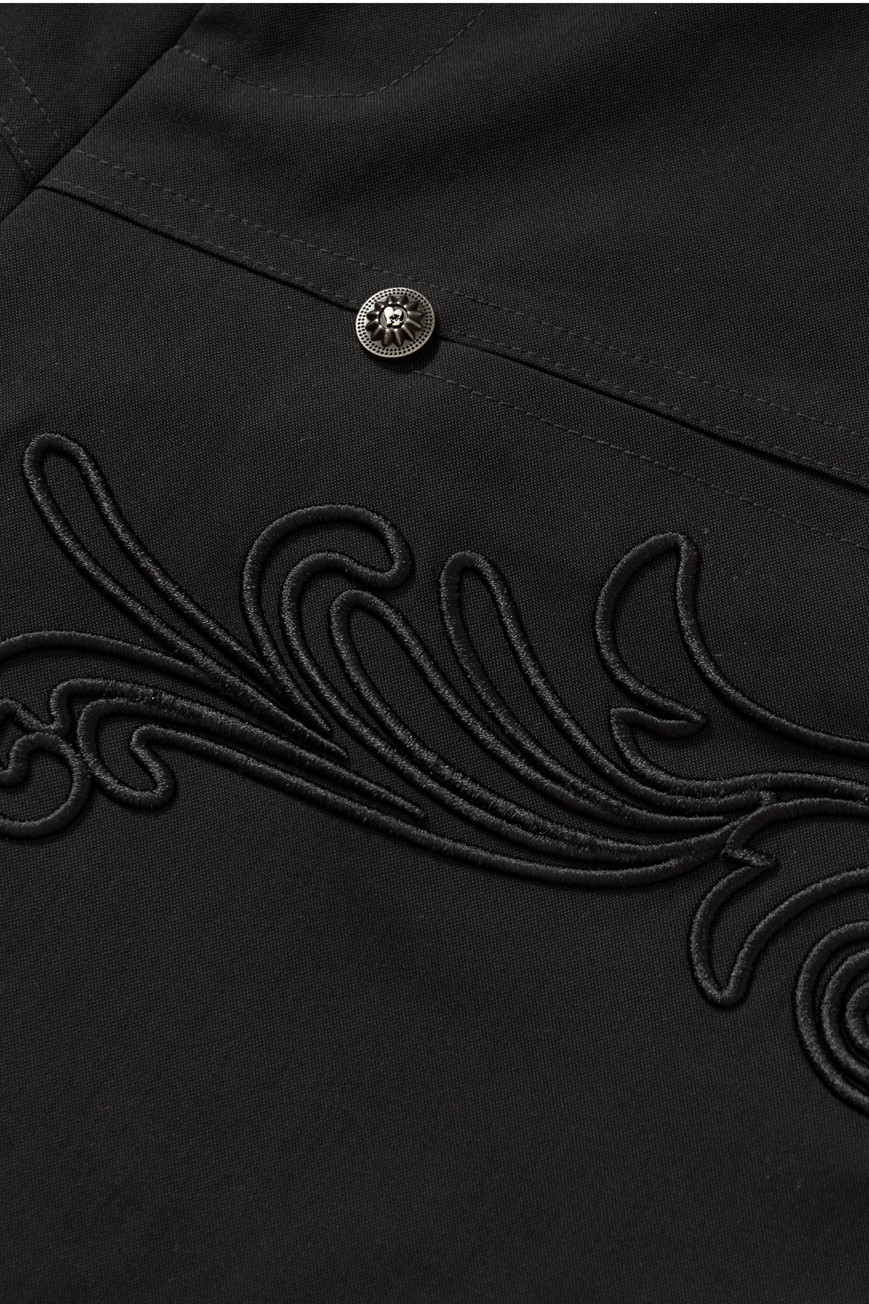 BAROQUE RATTAN EMBROIDERY PANTS - Image 6