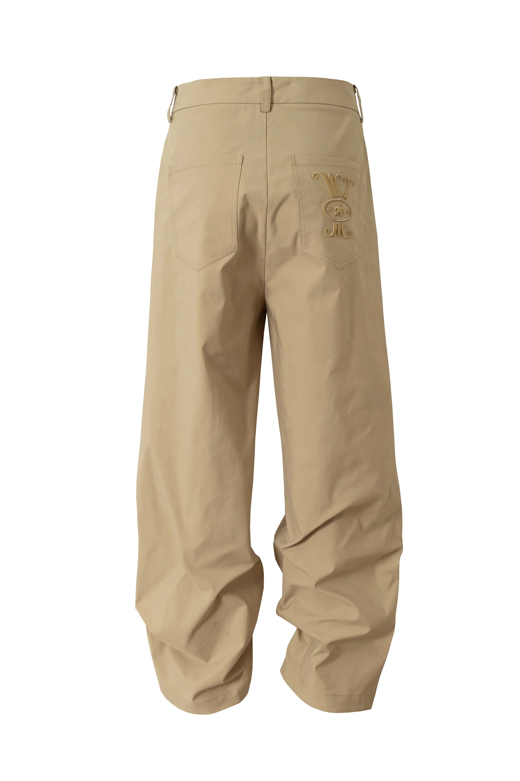 BAROQUE RATTAN EMBROIDERY PANTS - Image 8