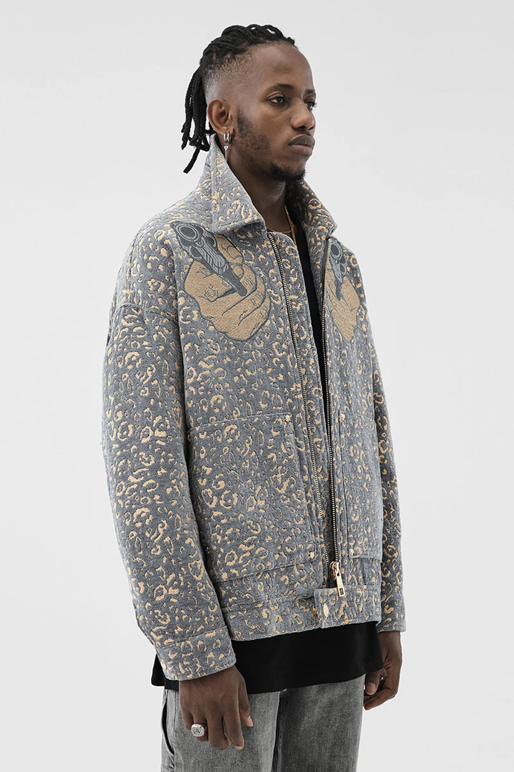 JHYQ DOUBLE GUN EMBROIDERED JACKET - Image 2