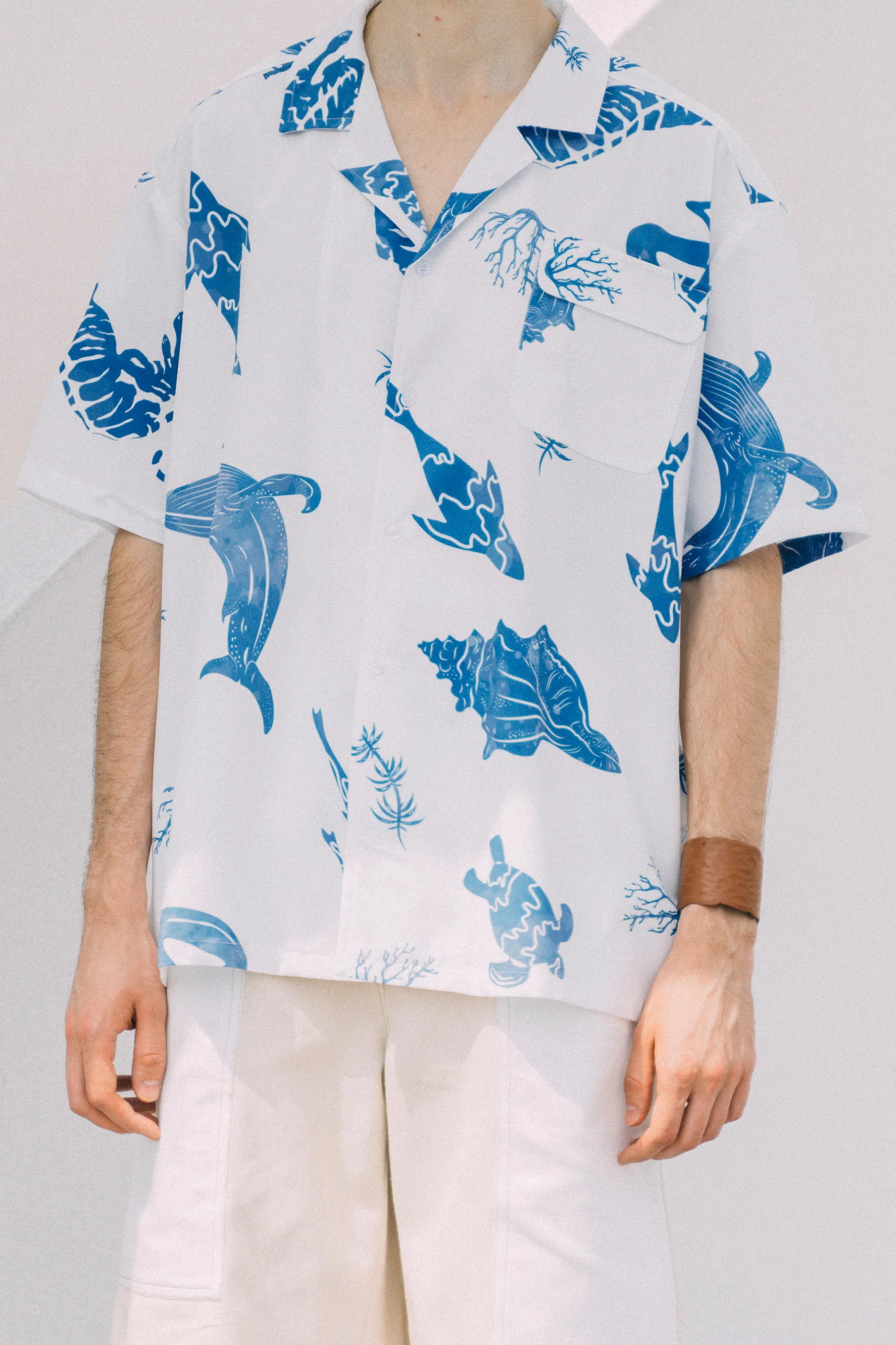 GAGNONLEE SEA PRINT SHIRT - Image 4