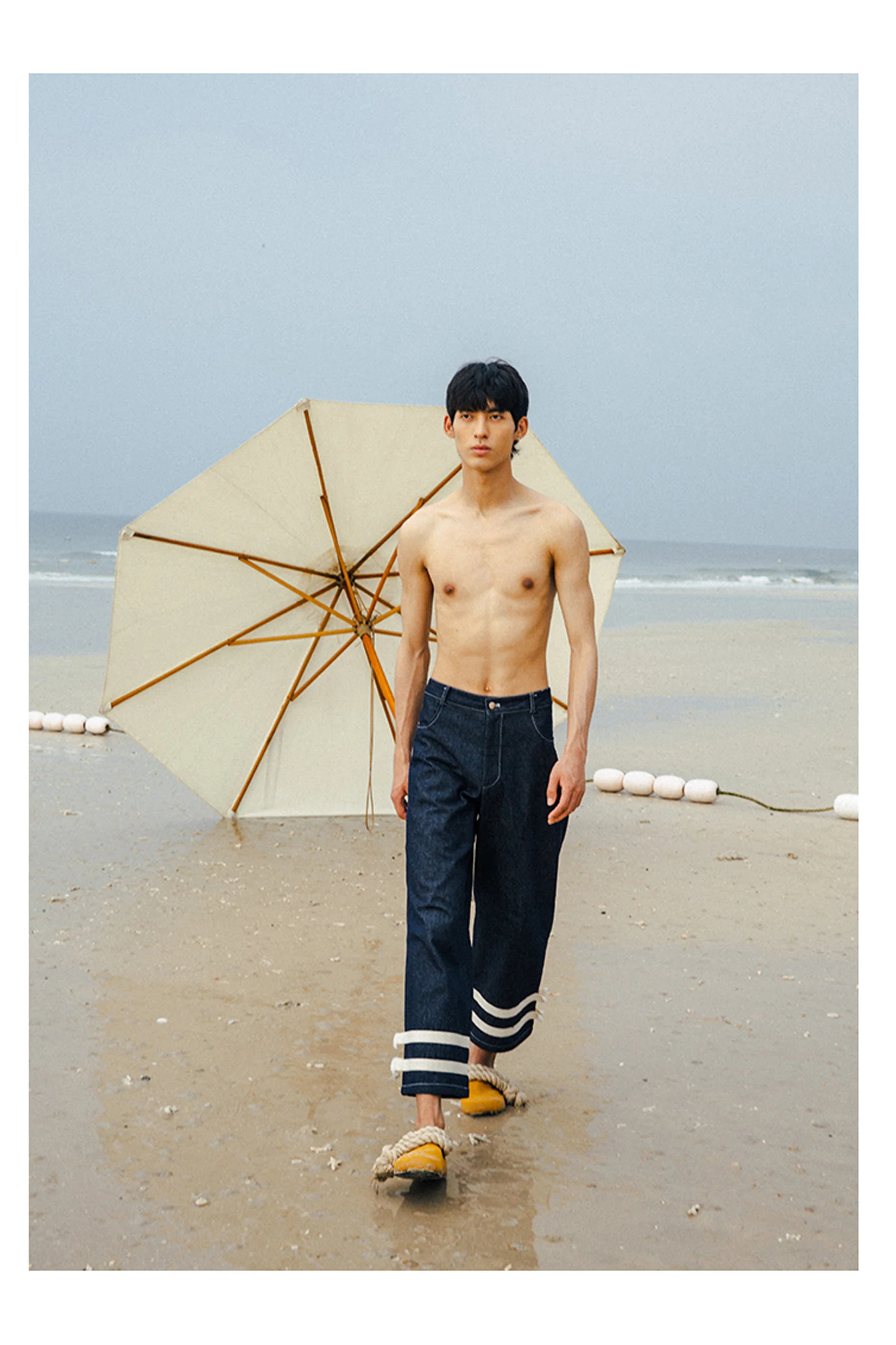GAGNONLEE SLOUCH DENIM PANTS - Image 3