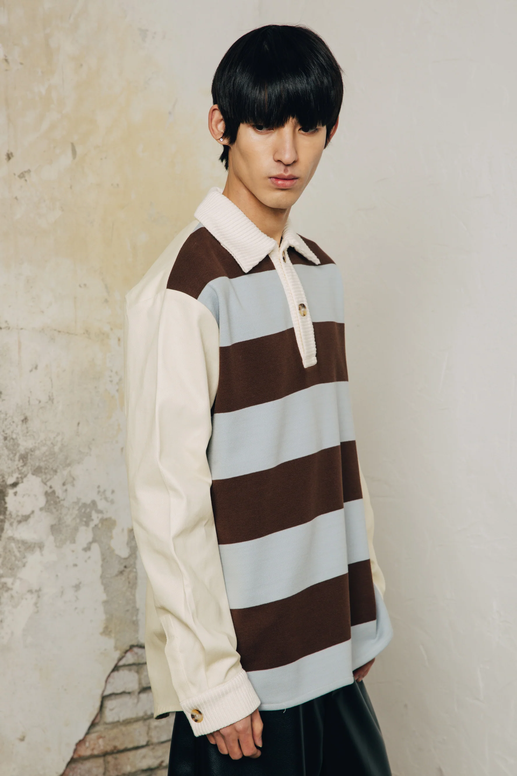 GAGNONLEE STRIPED POLO - Image 2