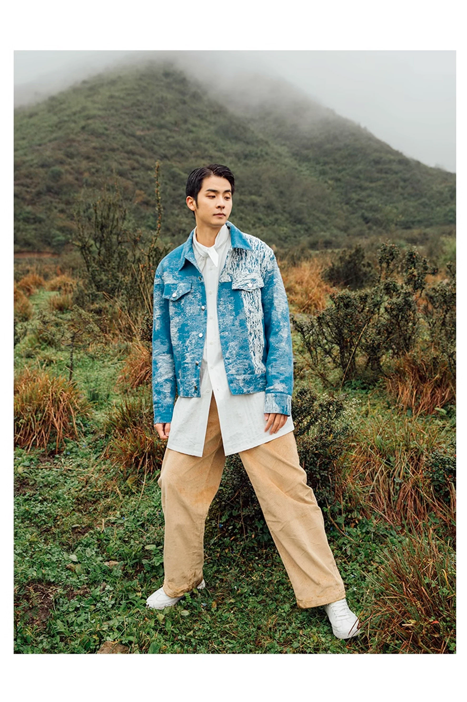 GAGNONLEE TEXTURED DENIM JACKET - Image 3