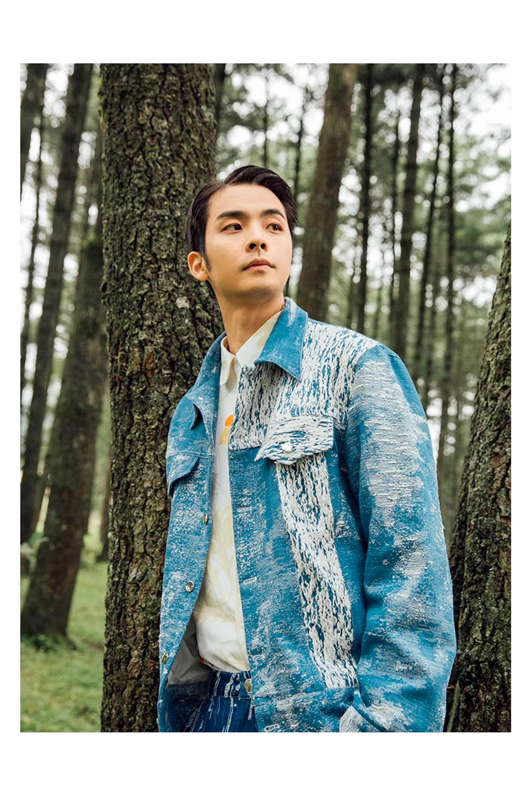 GAGNONLEE TEXTURED DENIM JACKET - Image 4