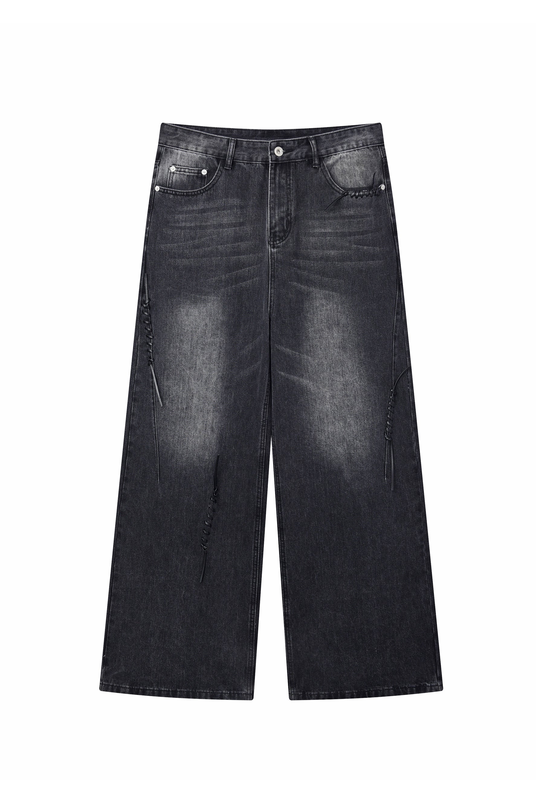 GAGNONLEE WASHED DENIM PANTS - Image 6