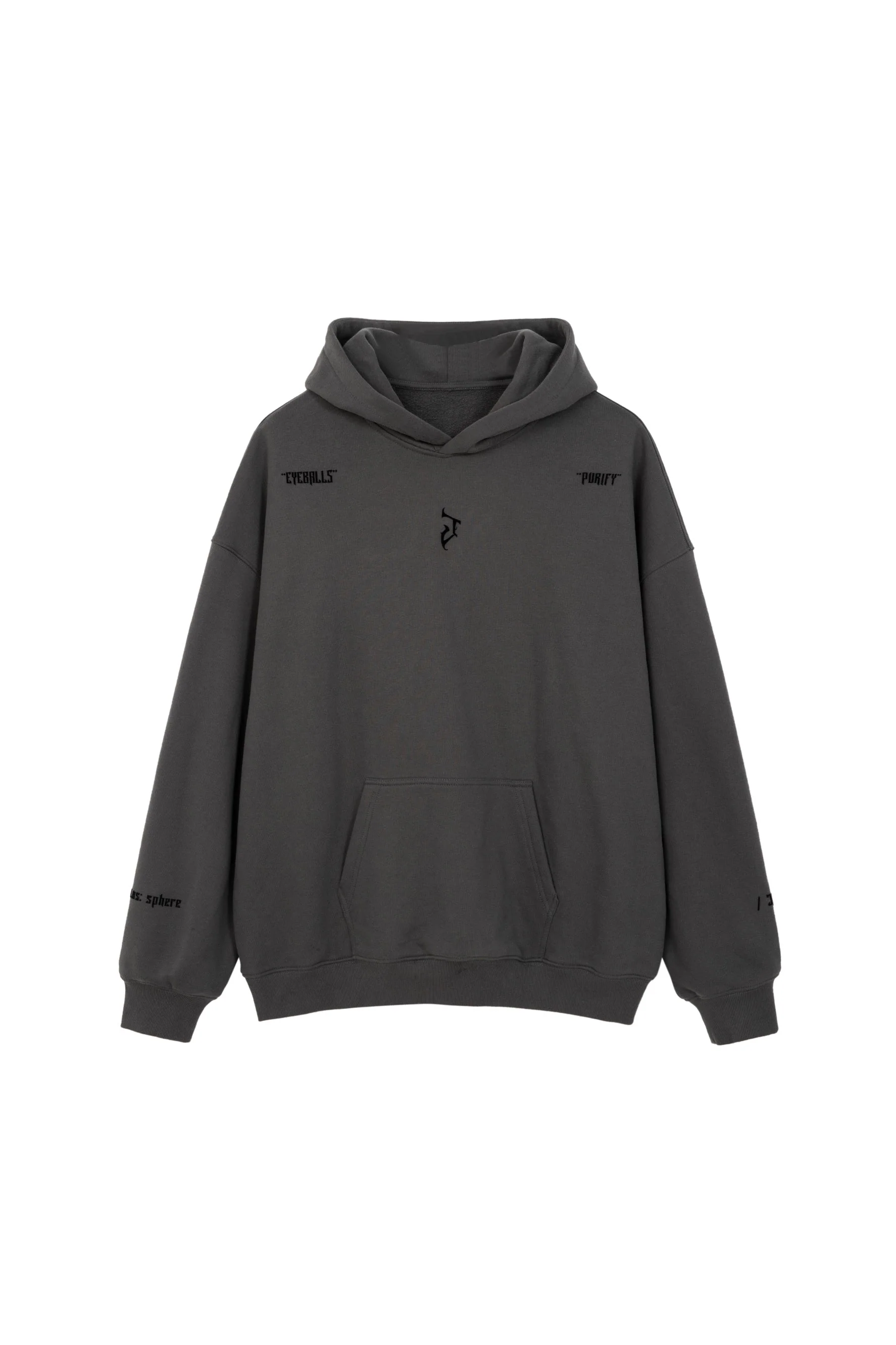 JHYQ GOTHIC LETTER HOODIE - Image 4