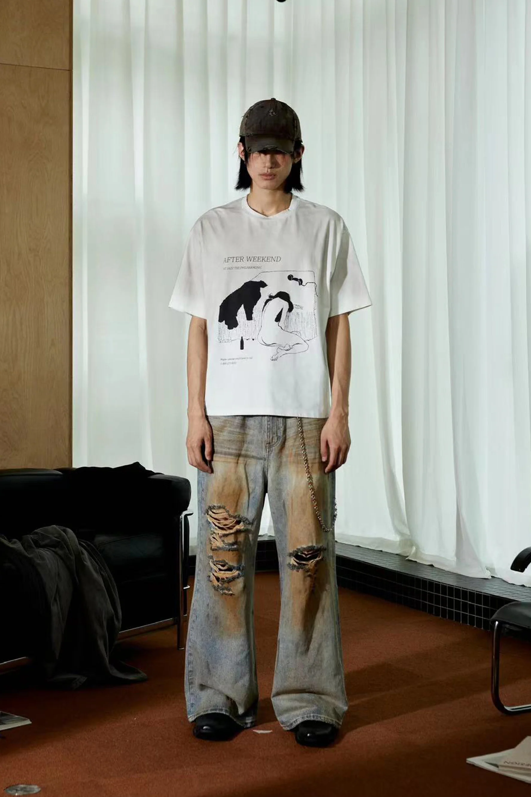 JCAESAR DRUNK NIGHT T-SHIRT - Image 2