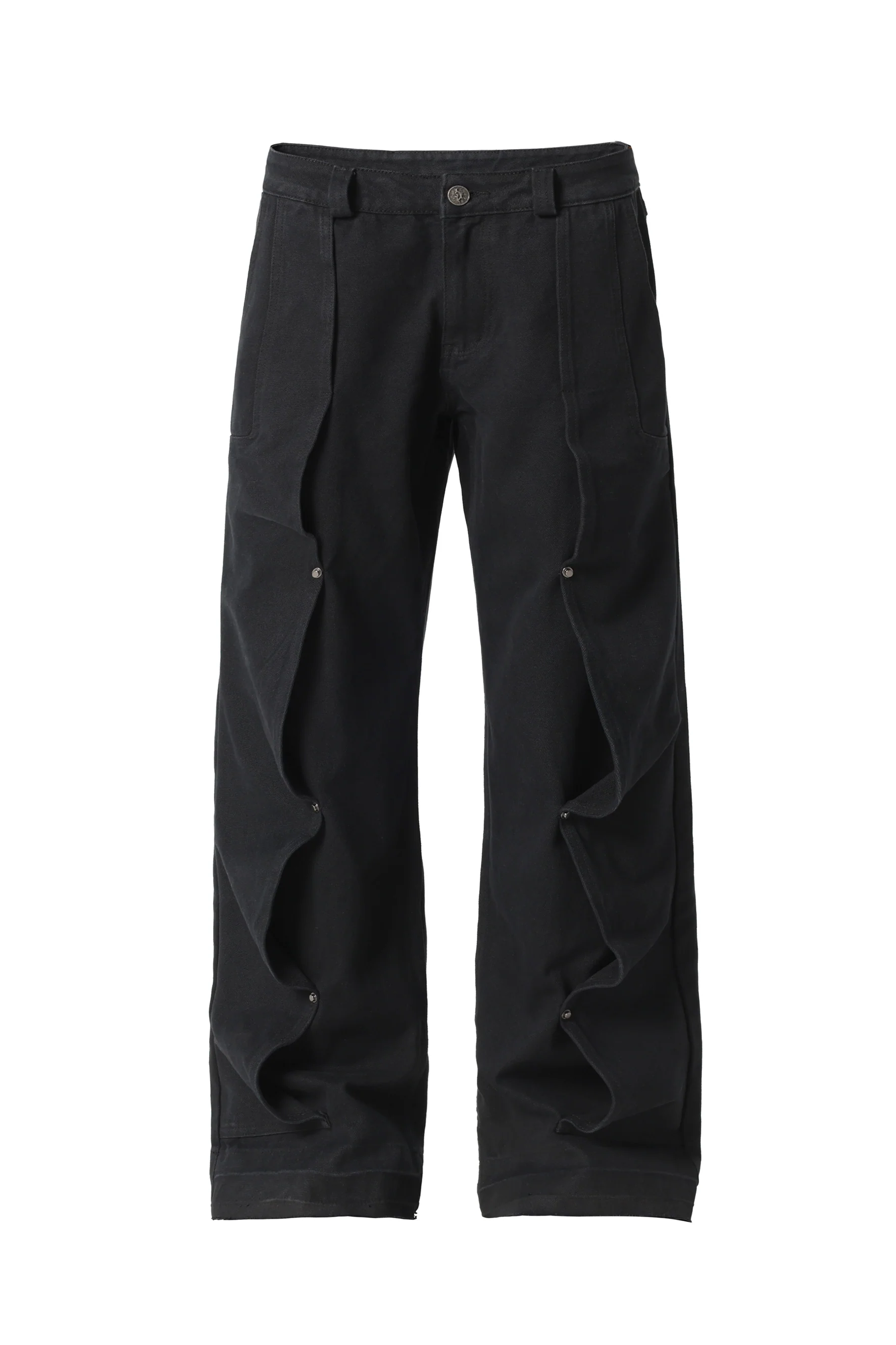 JHYQ HEAVY DECONSTRUCTED PANTS
