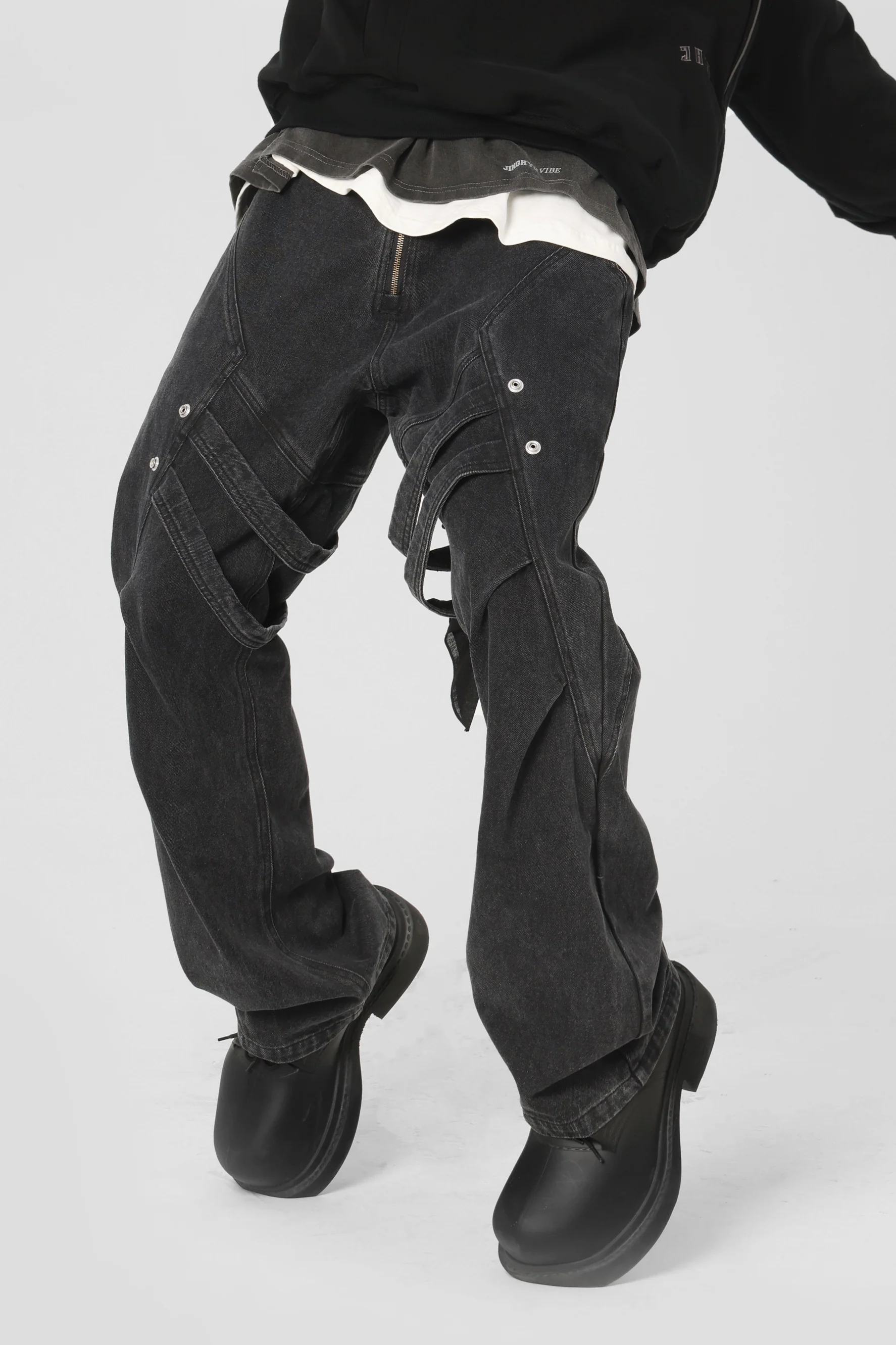 JHYQ HEAVY DENIM PANTS - Image 5