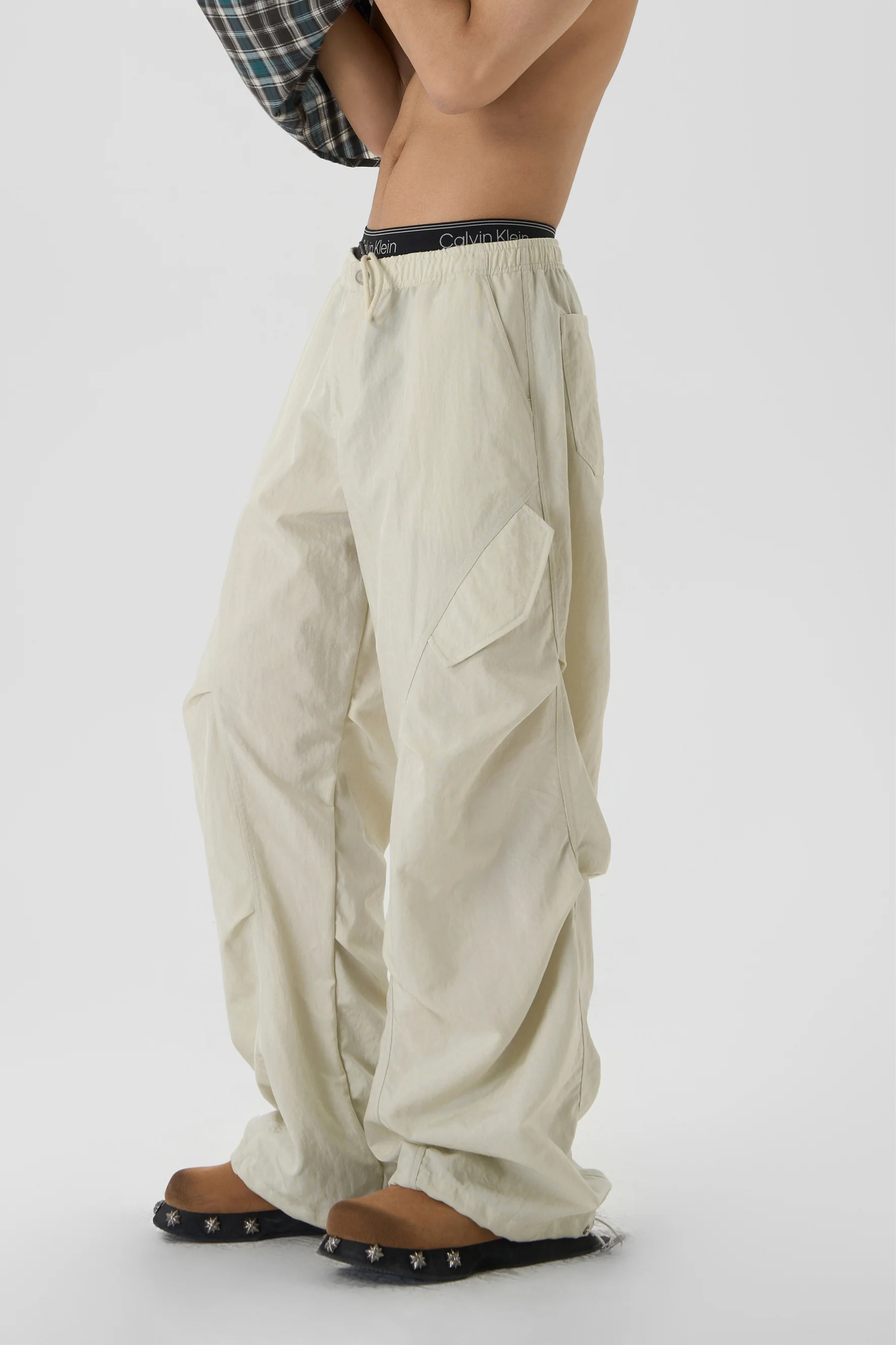 JHYQ PLEATED PANTS - Image 3