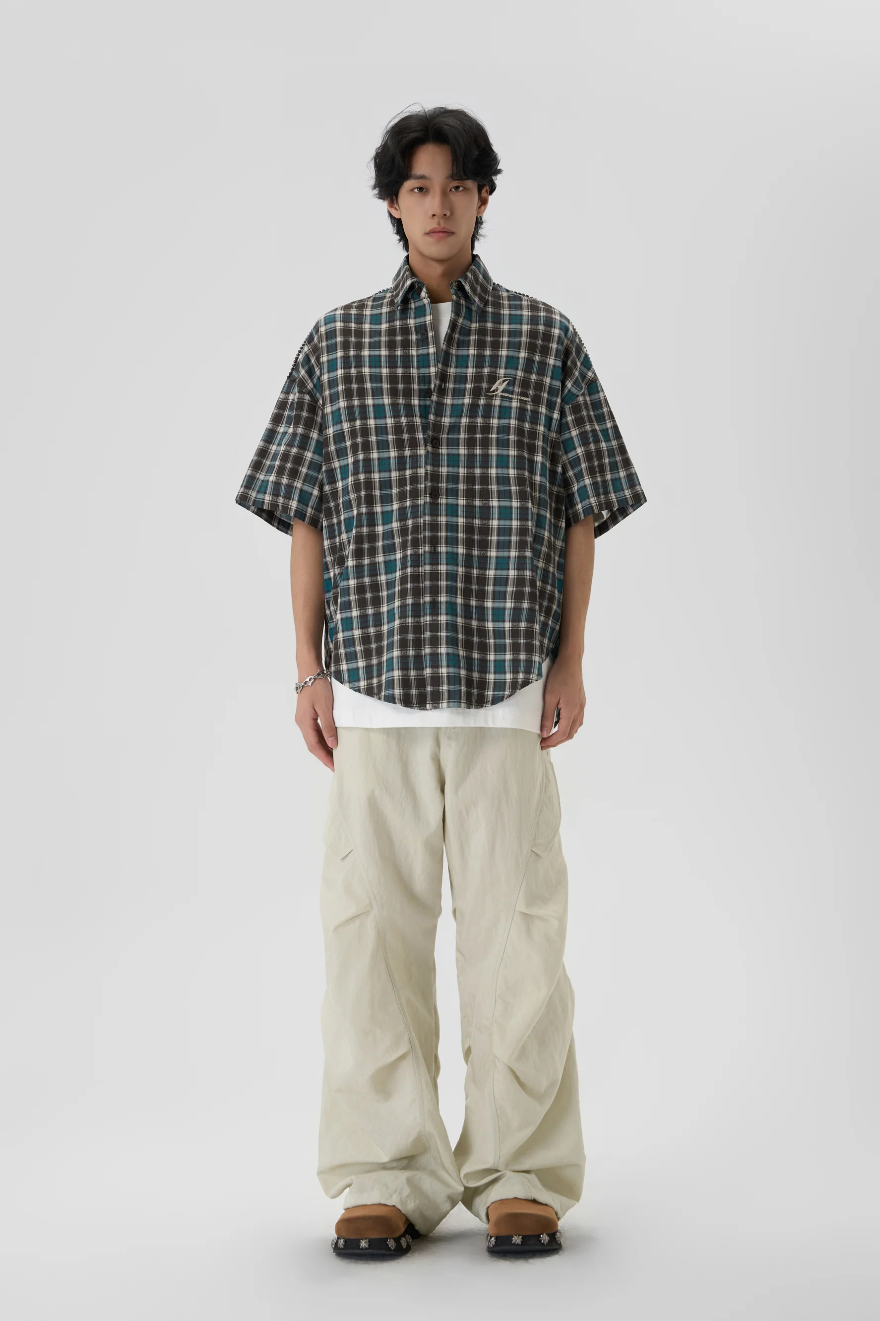 JHYQ PLEATED PANTS - Image 4