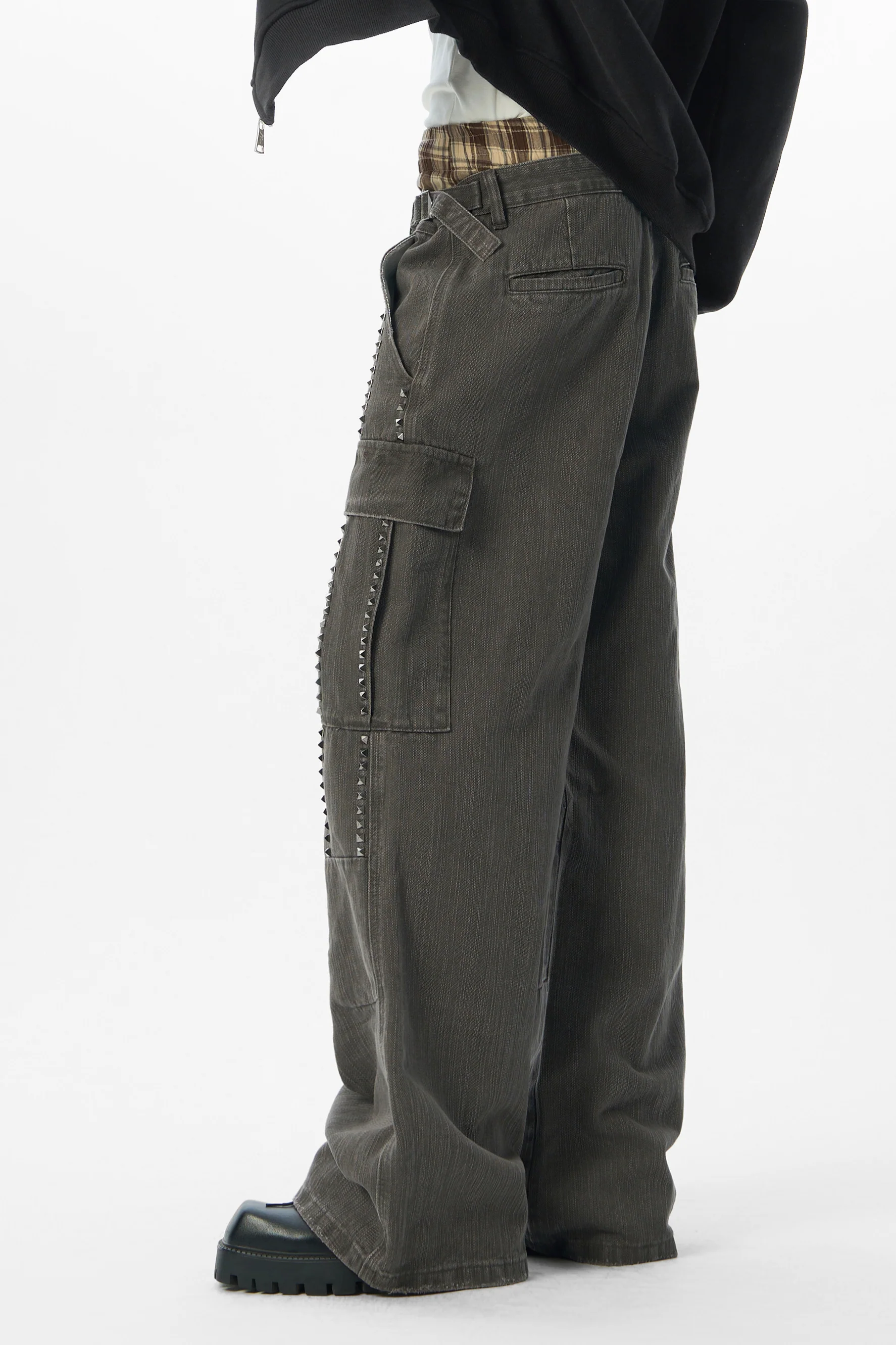 JHYQ RIVET CARGO PANTS - Image 2