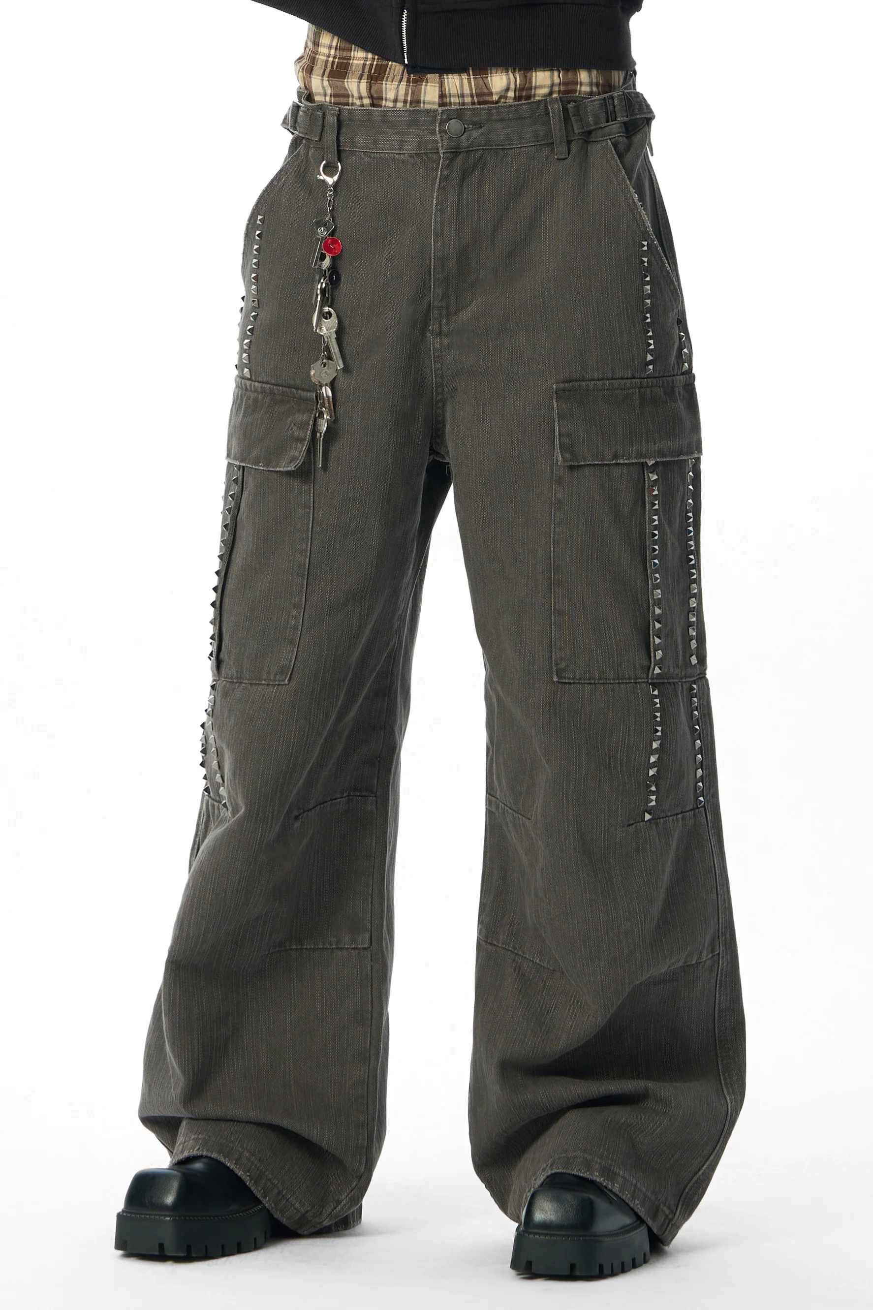 JHYQ RIVET CARGO PANTS - Image 3
