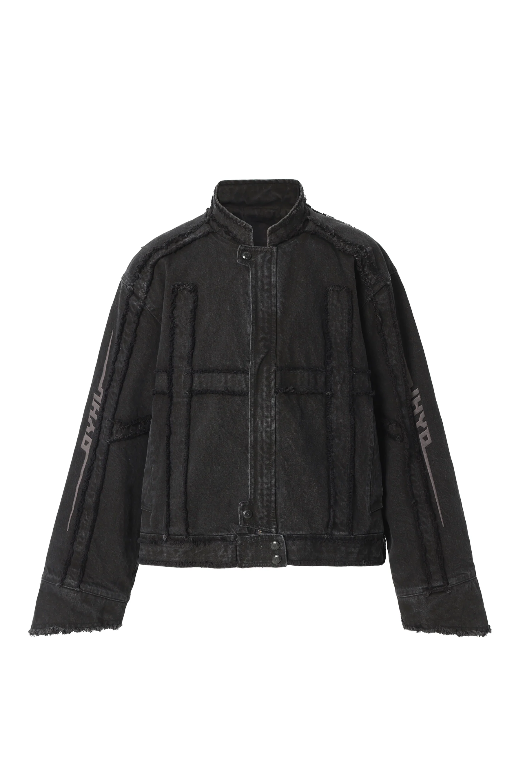JHYQ SPLICING DENIM JACKET - Image 5