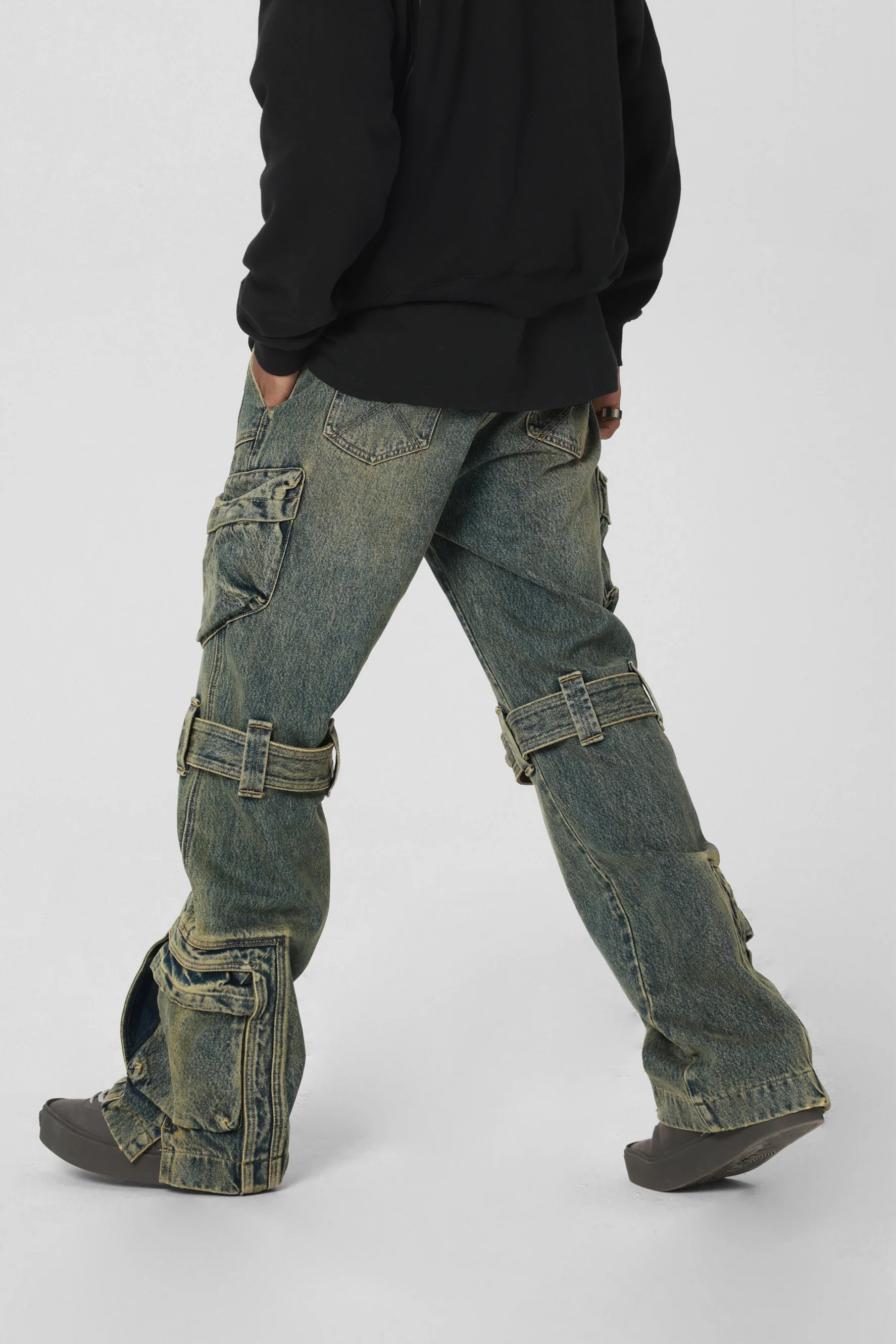 JHYQ STRAP JEANS - Image 6
