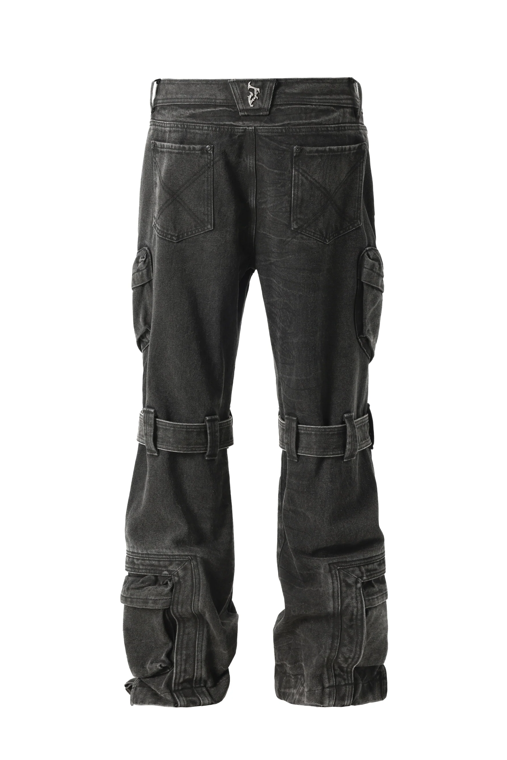 JHYQ STRAP JEANS - Image 8
