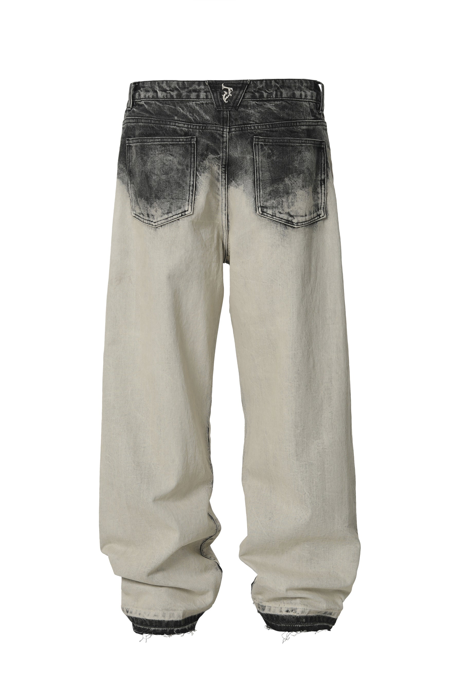 JHYQ TIE-DYE DENIM PANTS - Image 5