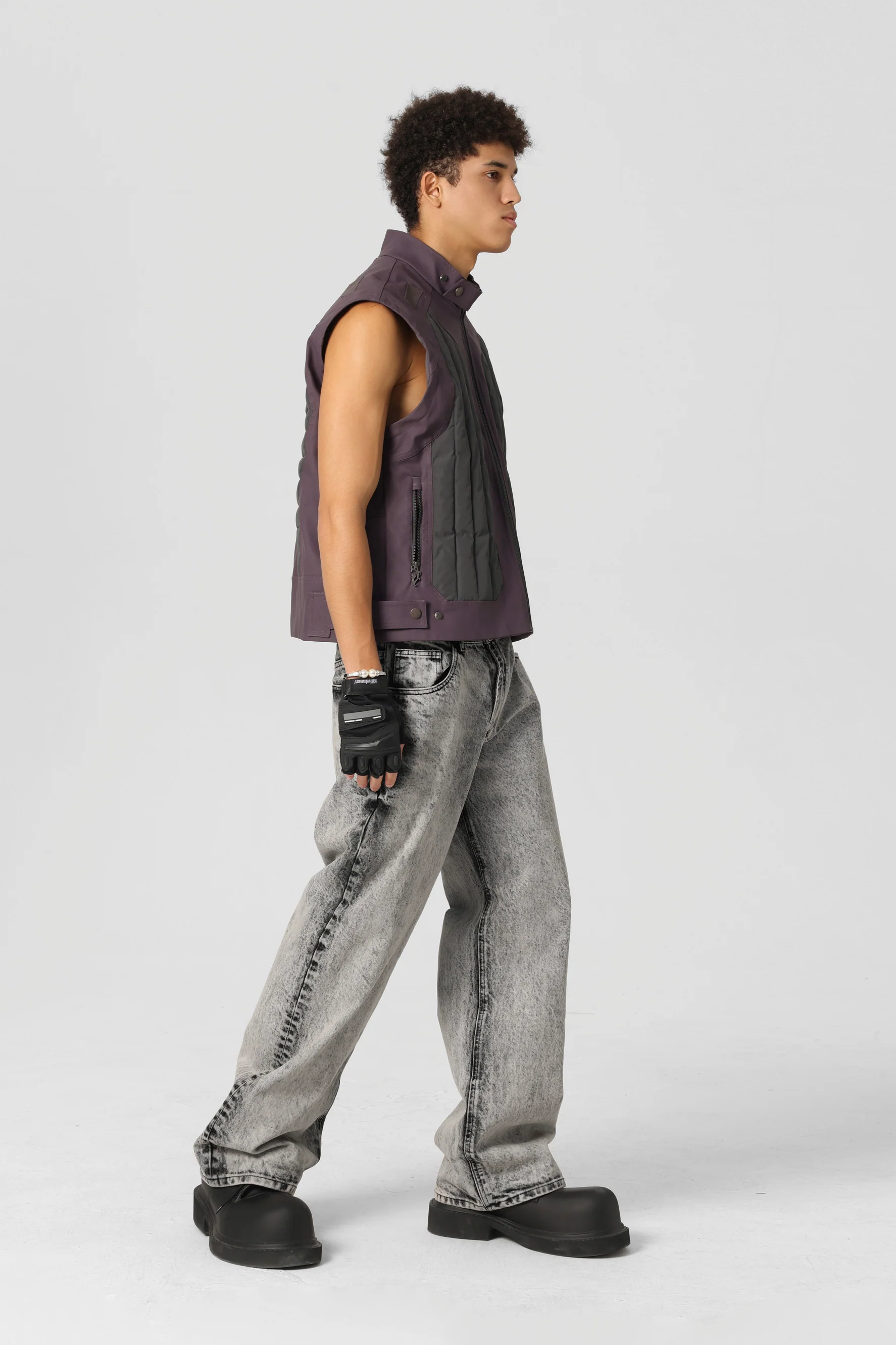 JHYQ WASHED JEANS - Image 3