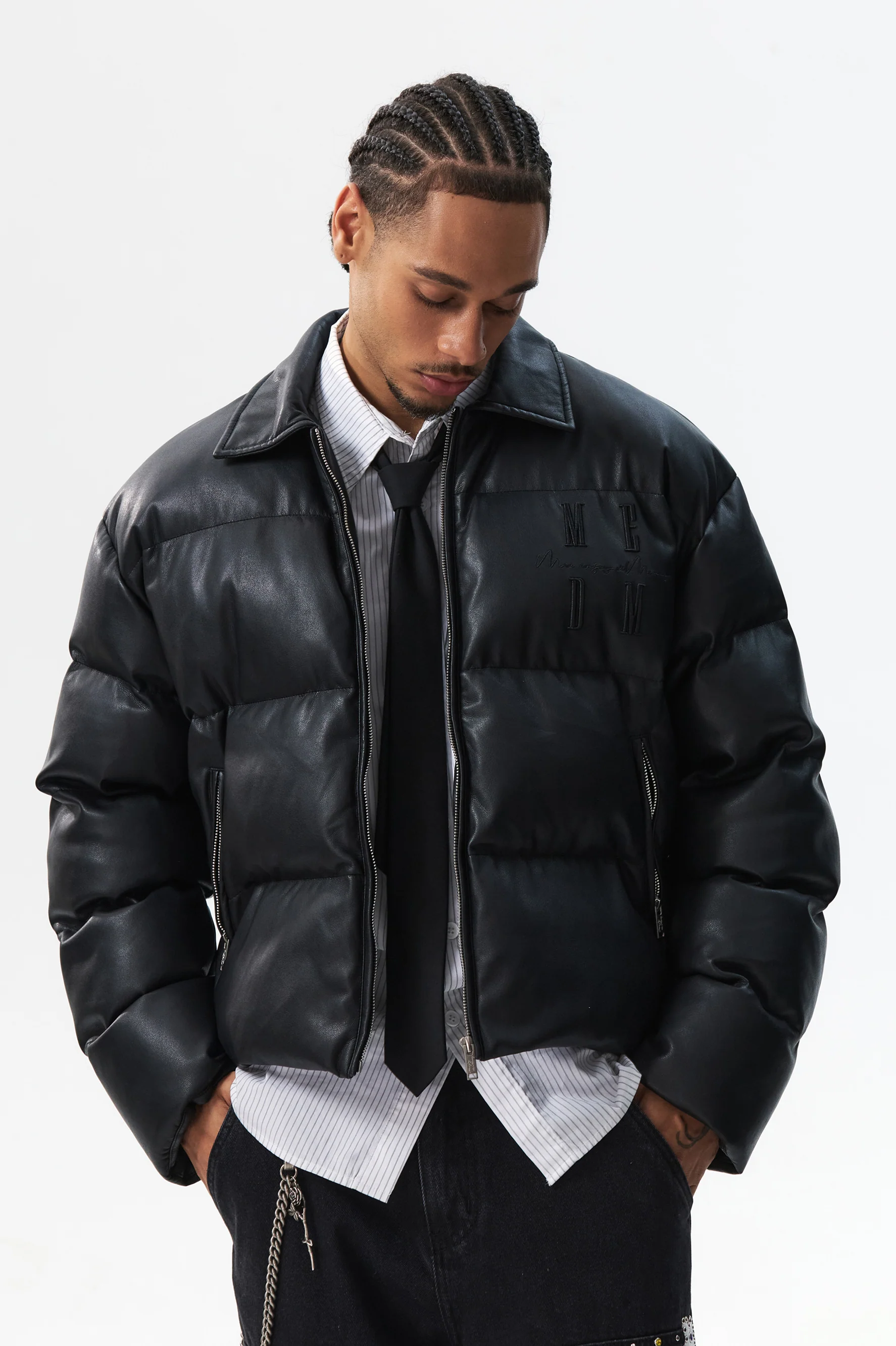 MEDM 3D PADDED PUFFER JACKET
