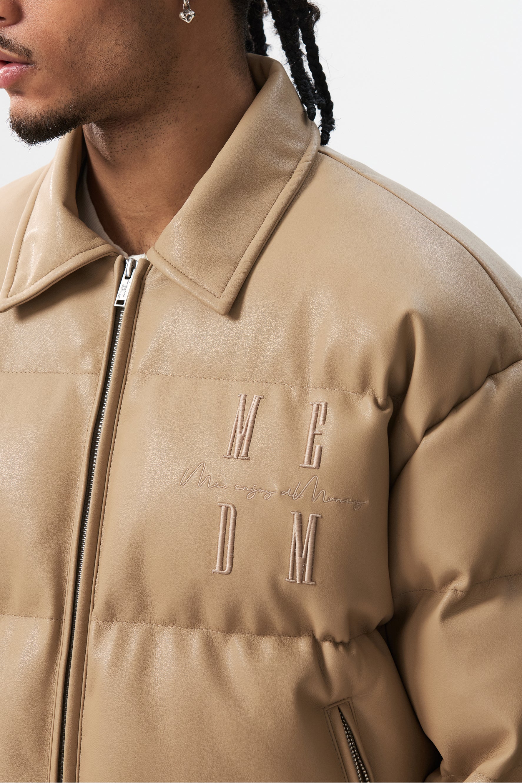 MEDM 3D PADDED PUFFER JACKET
