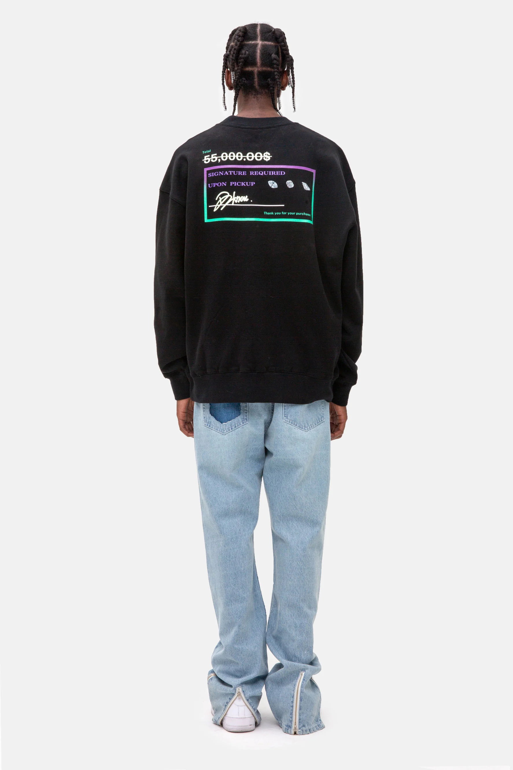 MEDM AP BLACK SWEATER - Image 3