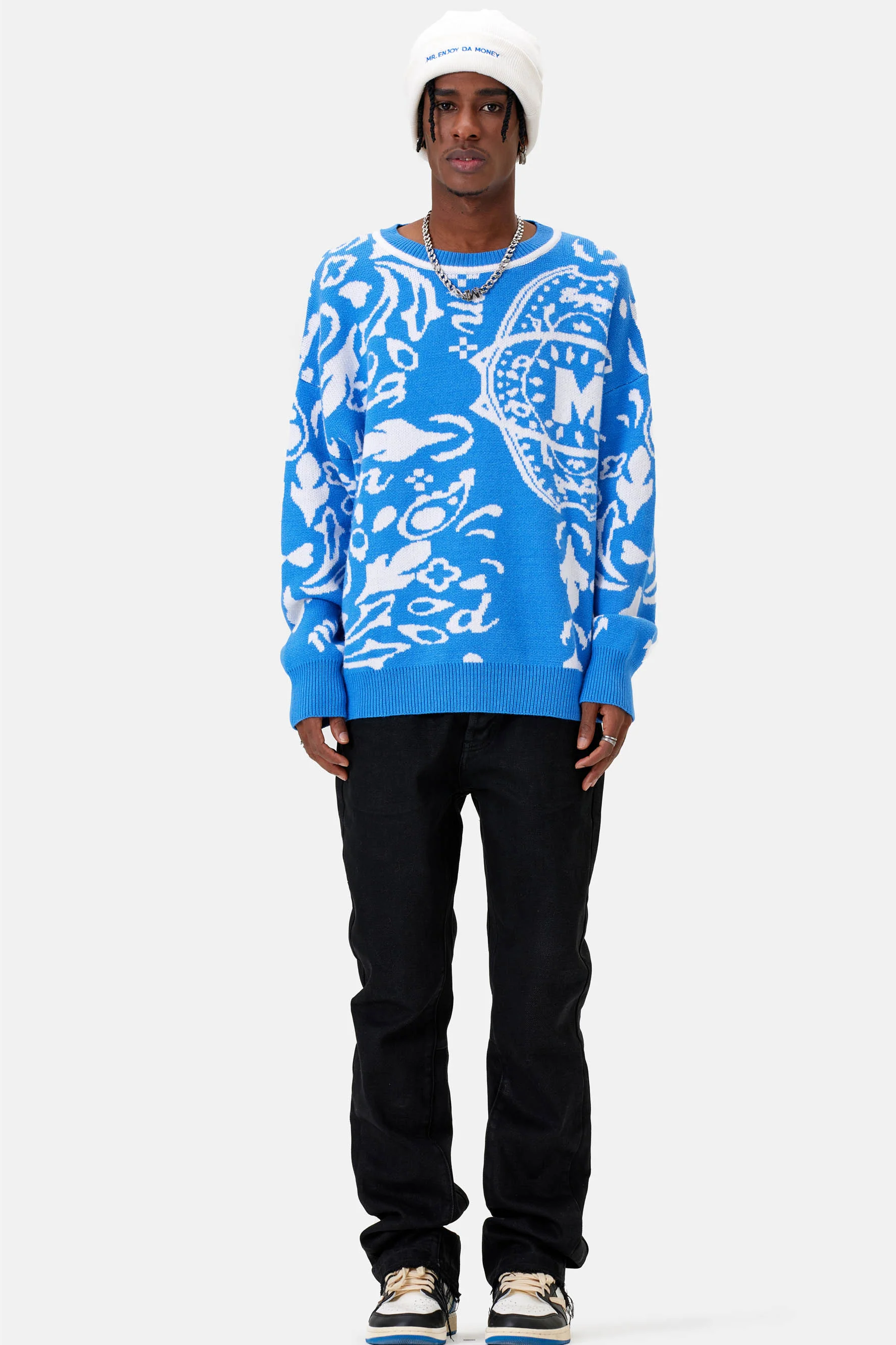 MEDM CASHEW FLOWER SWEATER - Image 4