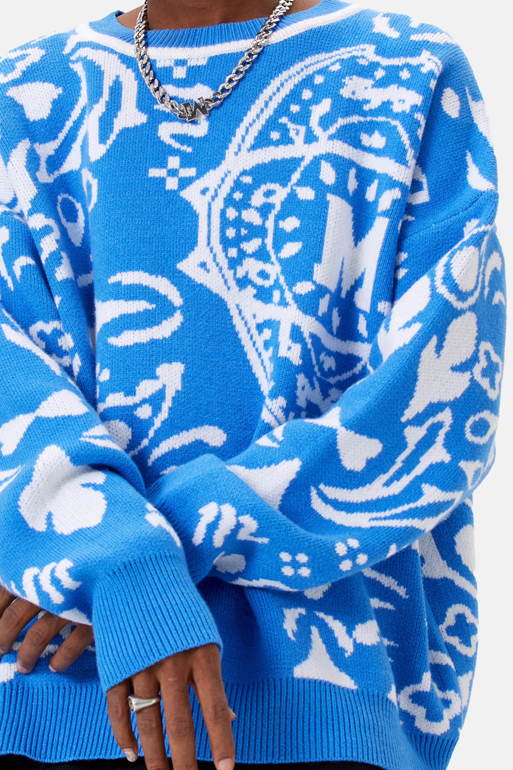 MEDM CASHEW FLOWER SWEATER - Image 5