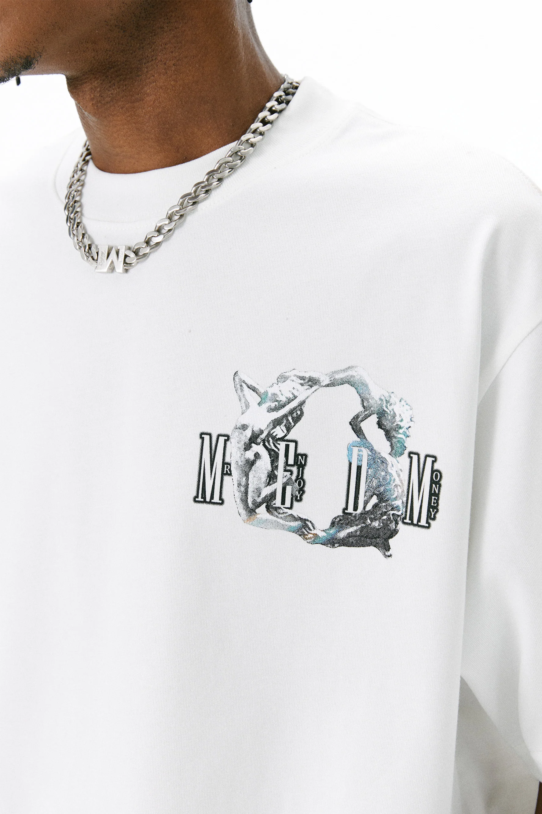 MEDM CIRCLE GRAPHIC T-SHIRT - Image 2