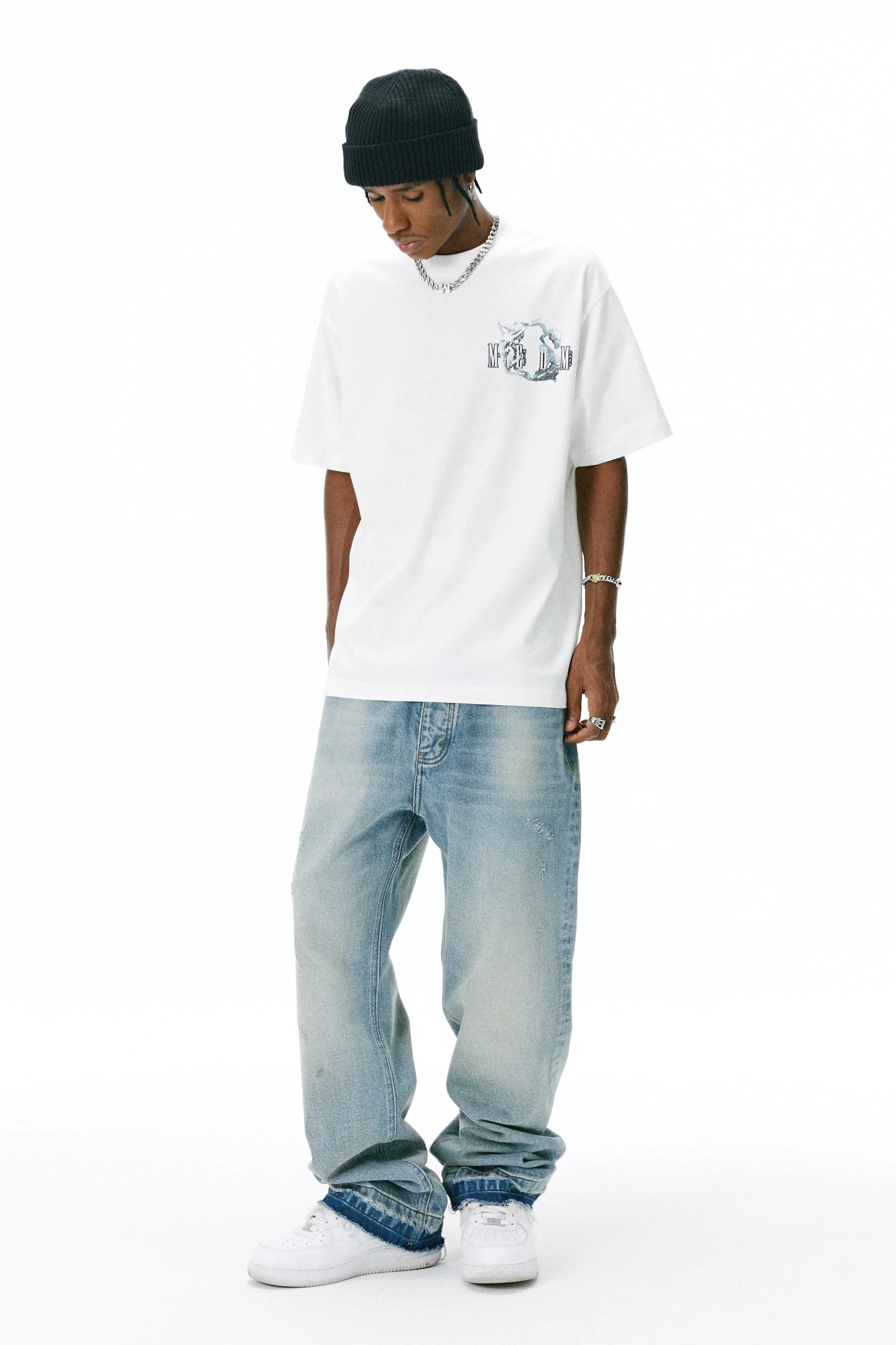 MEDM CIRCLE GRAPHIC T-SHIRT - Image 3
