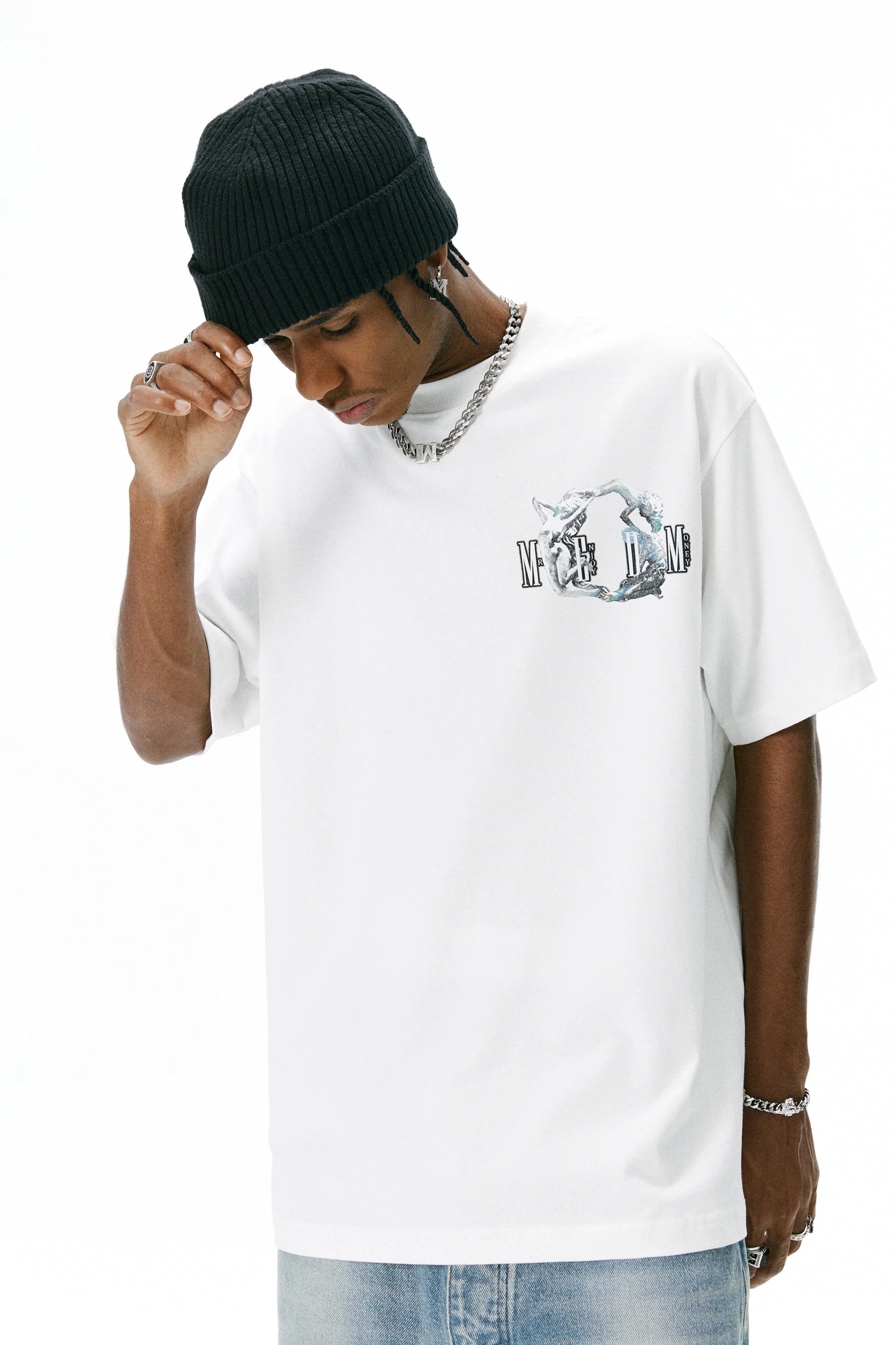 MEDM CIRCLE GRAPHIC T-SHIRT - Image 4