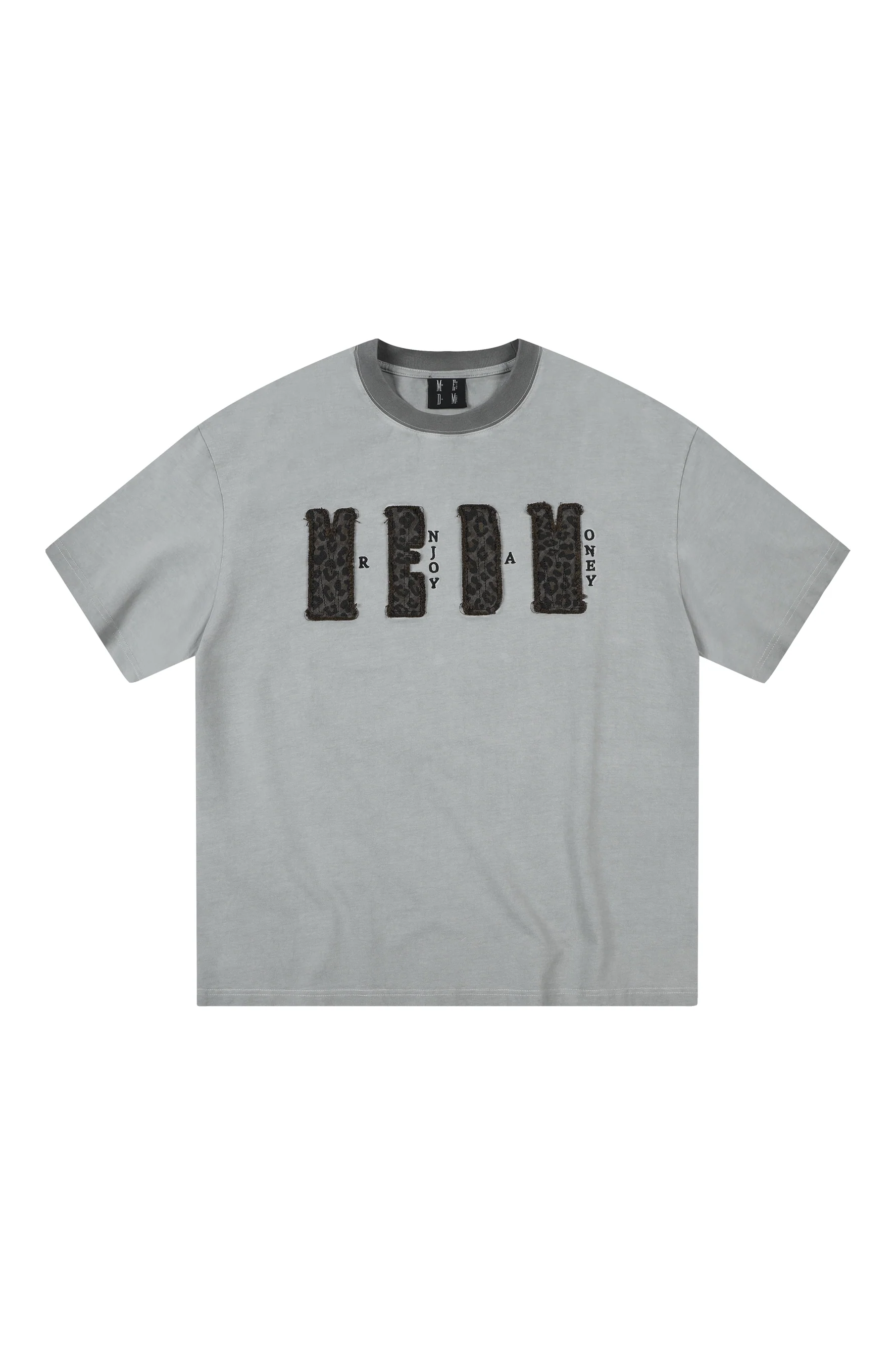 MEDM CONTRAST COLLAR T-SHIRT - Image 4