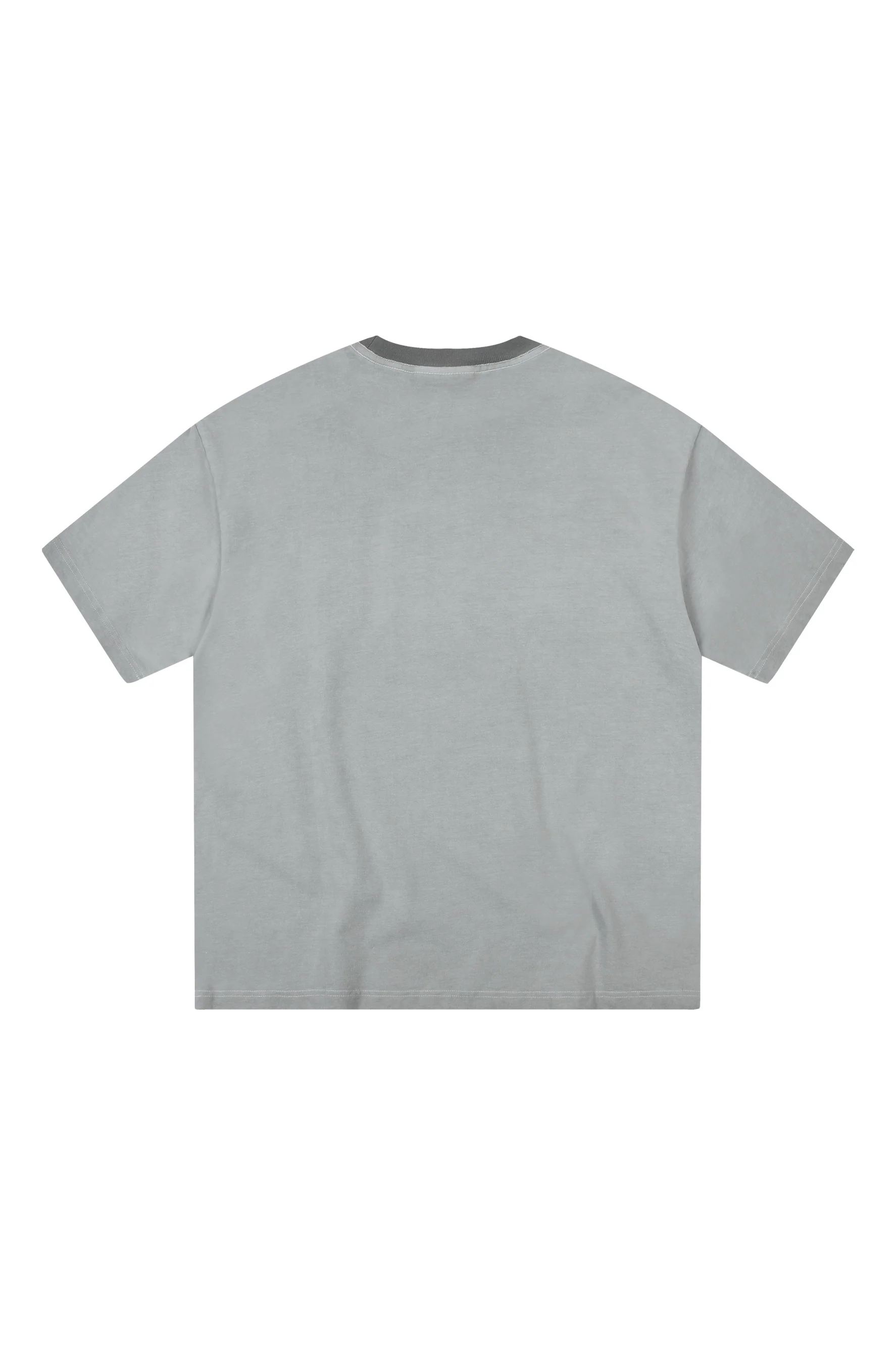 MEDM CONTRAST COLLAR T-SHIRT - Image 5