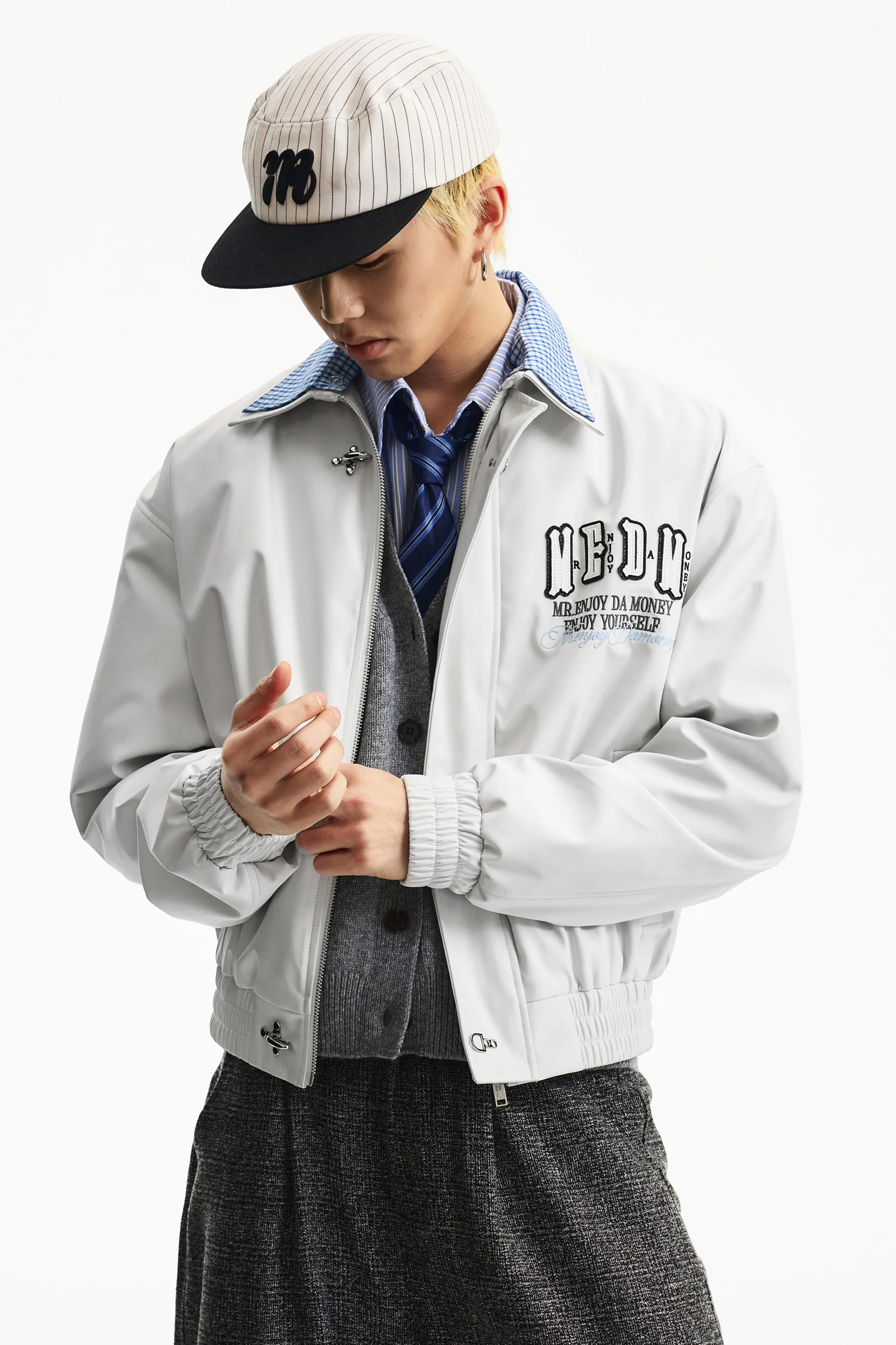 MEDM DOUBLE LAYER COLLAR JACKET - Image 11