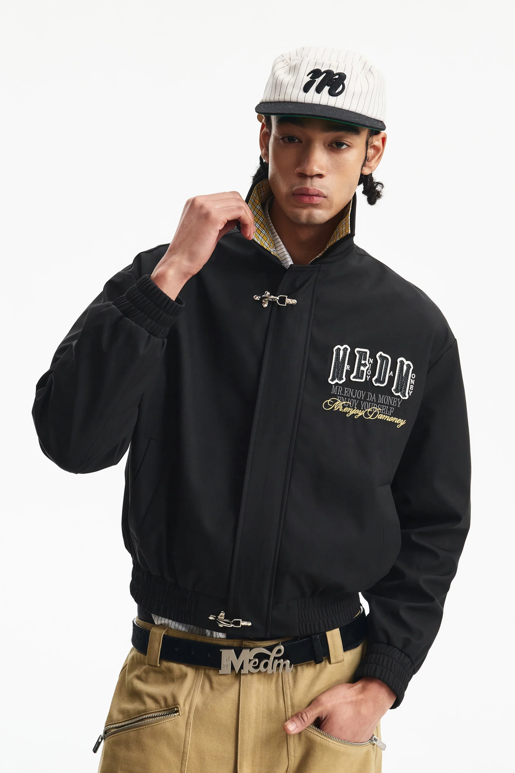 MEDM DOUBLE LAYER COLLAR JACKET - Image 12
