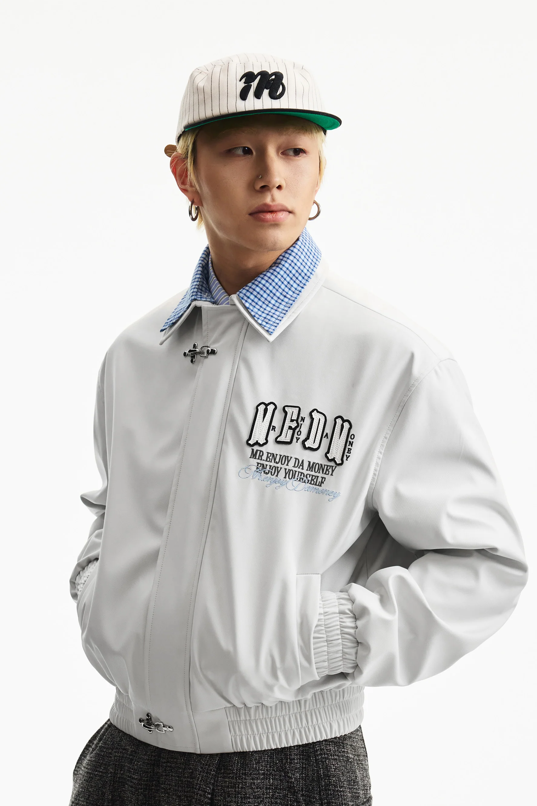 MEDM DOUBLE LAYER COLLAR JACKET - Image 4