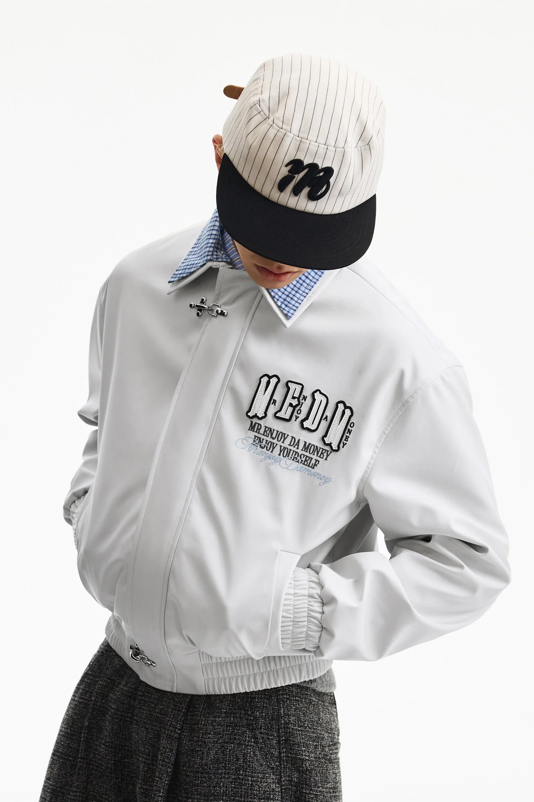 MEDM DOUBLE LAYER COLLAR JACKET - Image 8