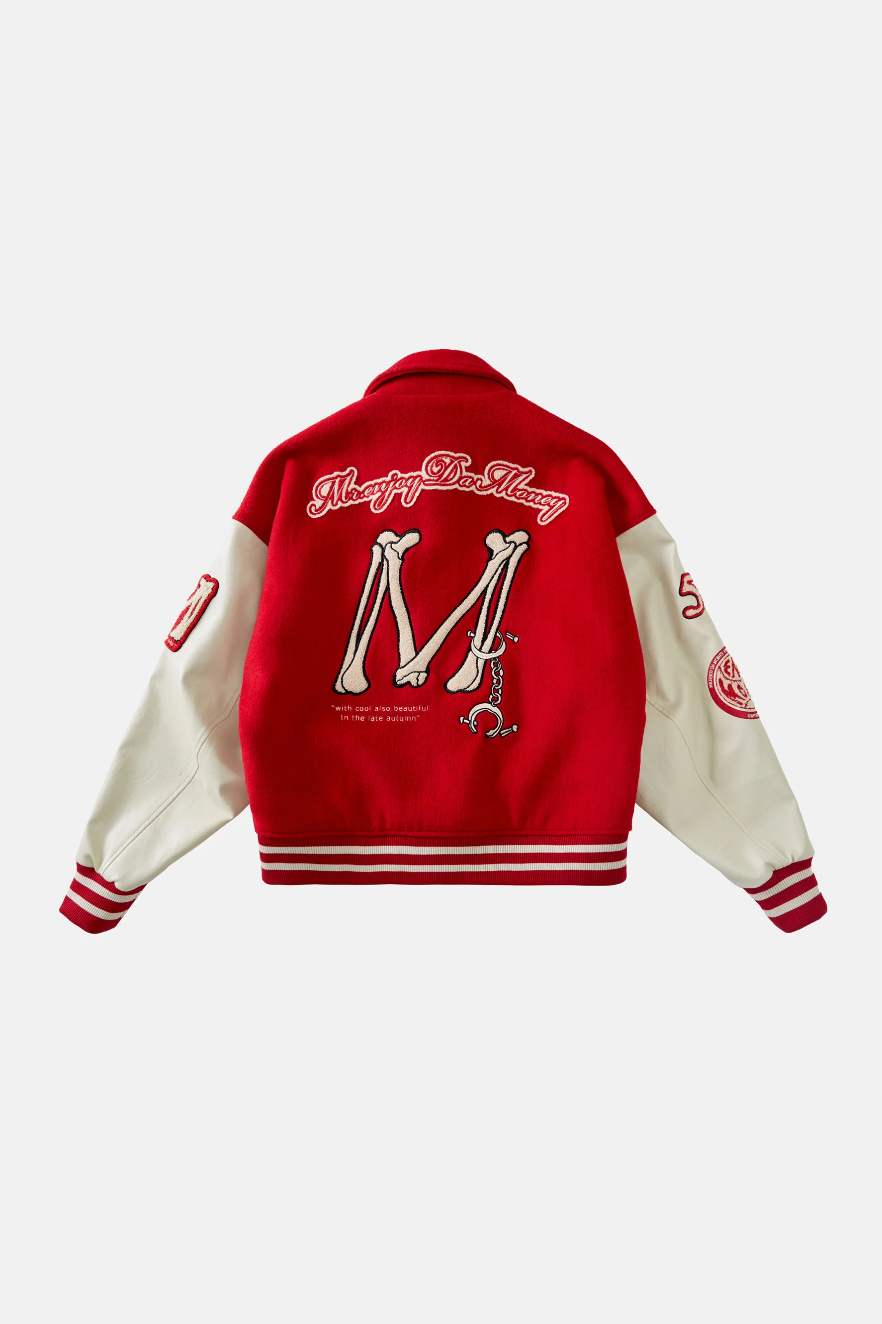 MEDM EMBROIDERY BASEBALL JACKET - Image 6