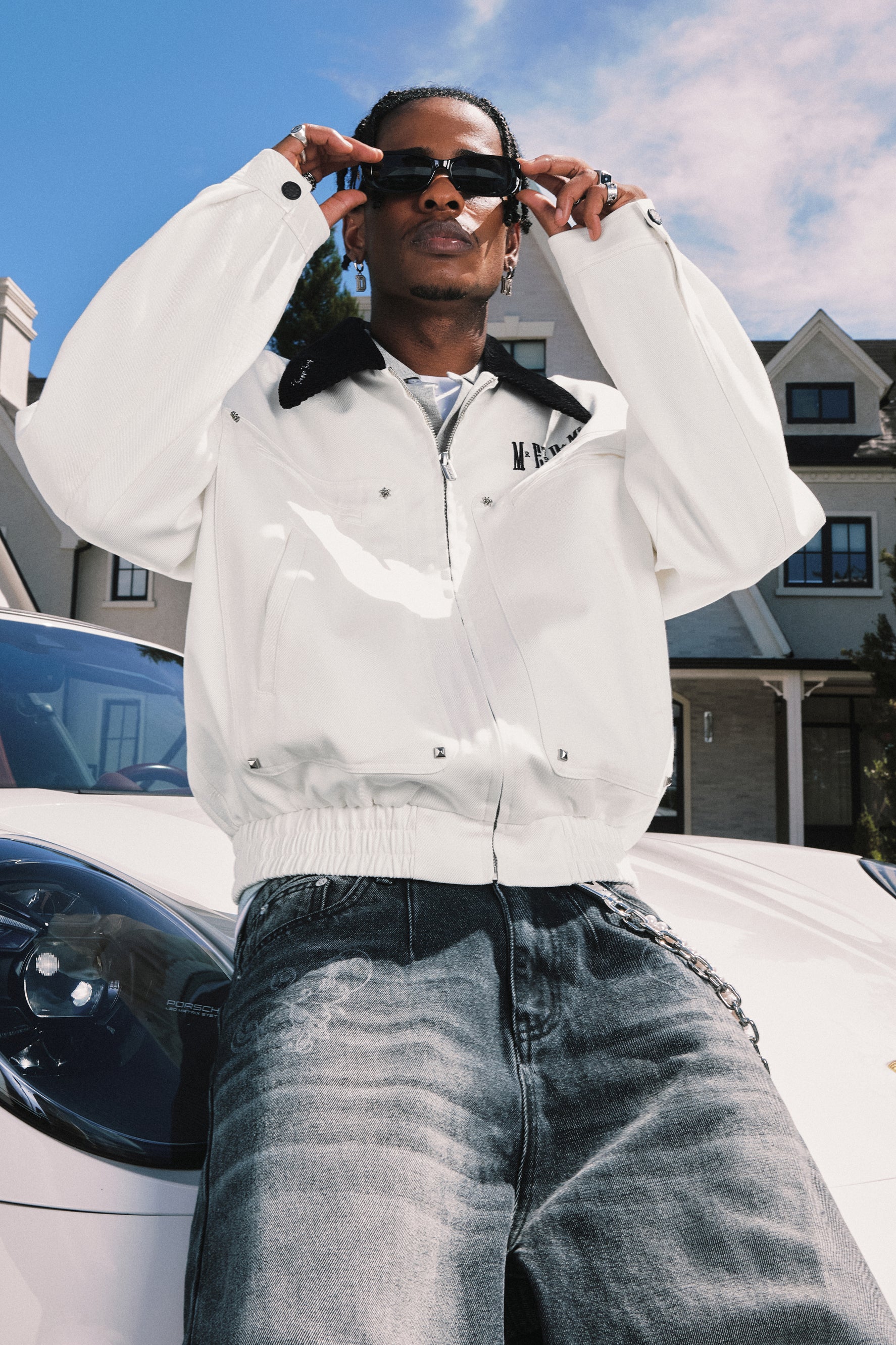 MEDM HARRINGTON LETTER JACKET - Image 2