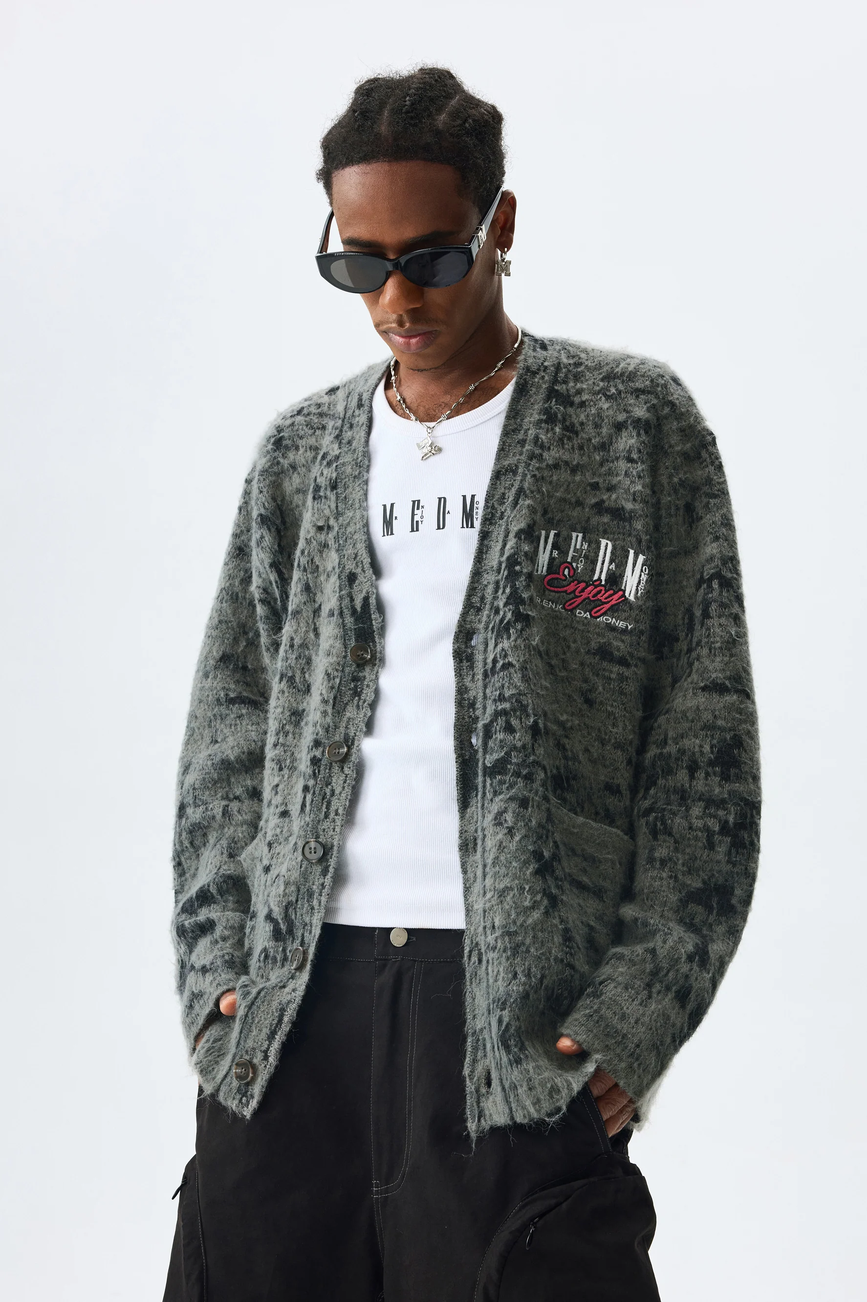 MEDM KNITTED CARDIGAN - Image 5