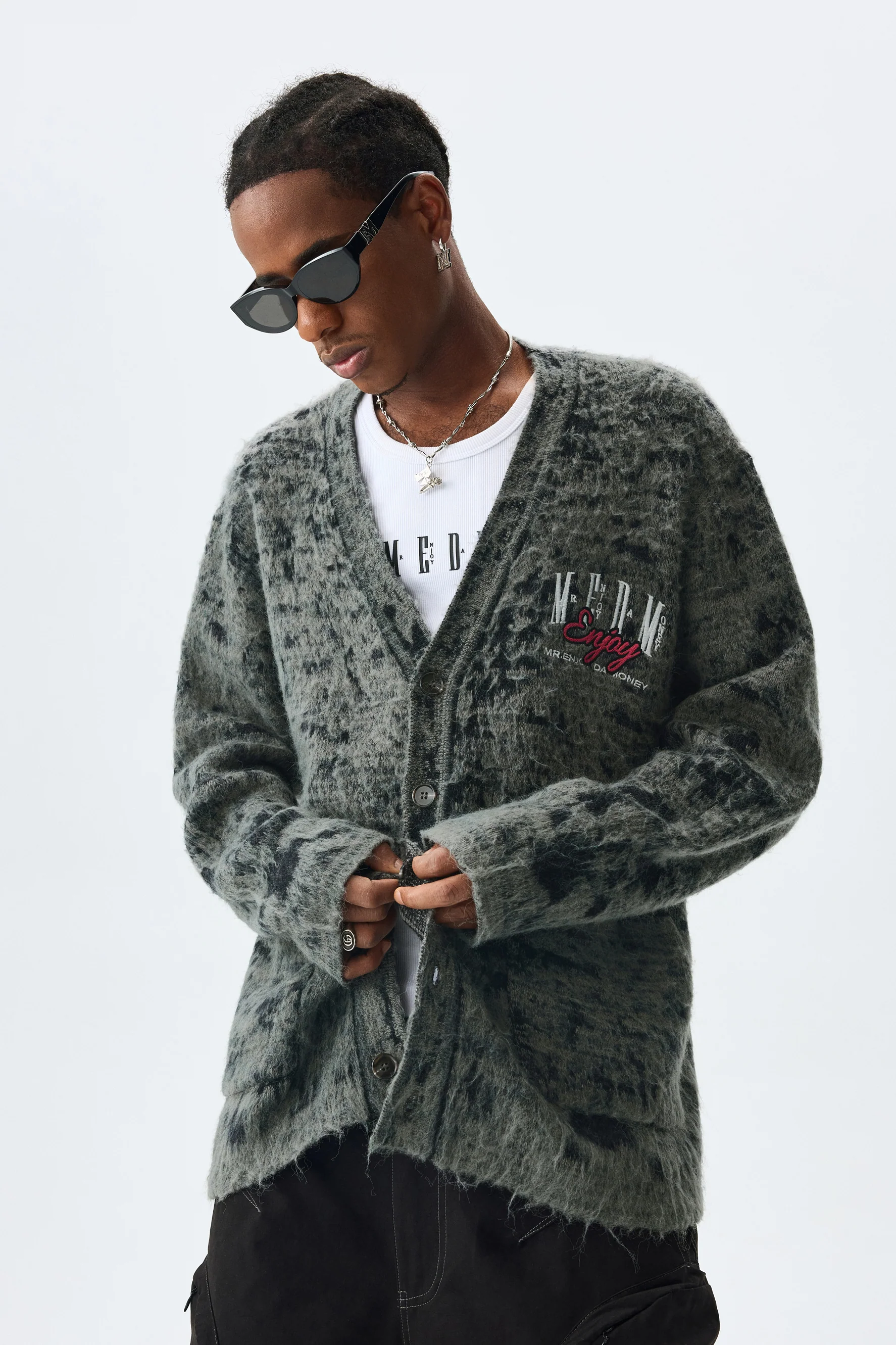 MEDM KNITTED CARDIGAN - Image 6