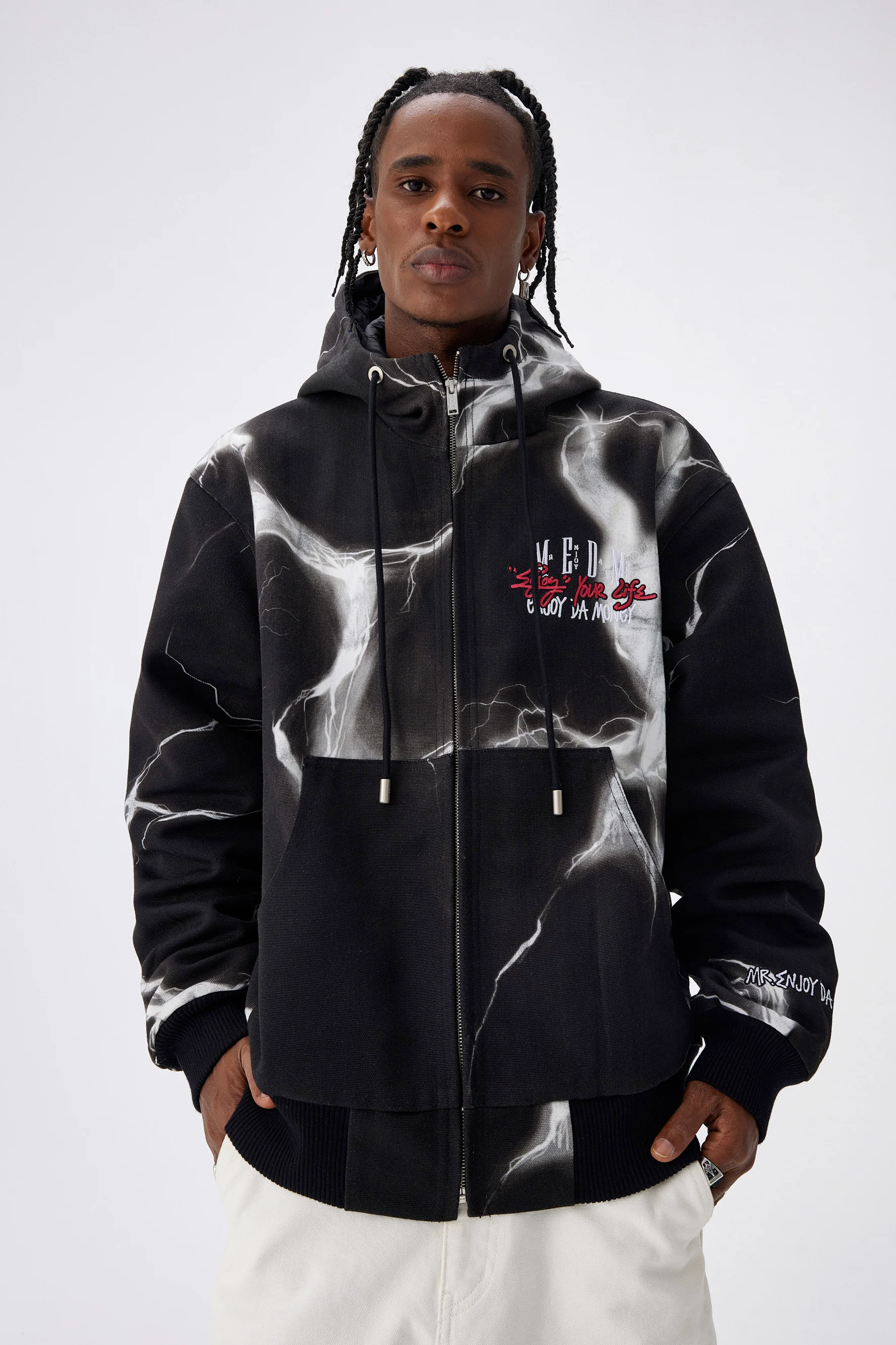 MEDM LIGHTNING HOODED JACKET - Image 2