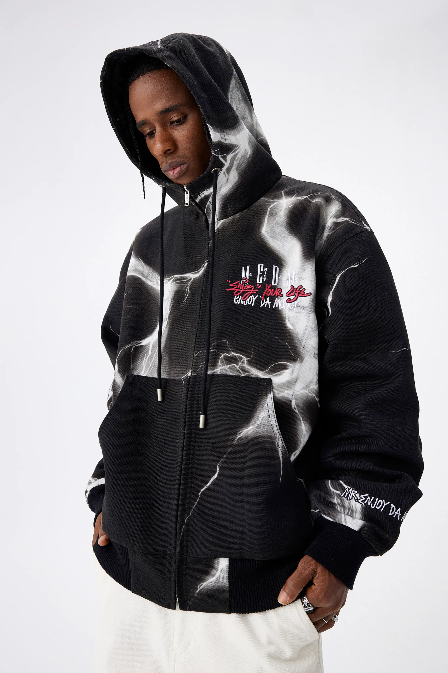 MEDM LIGHTNING HOODED JACKET - Image 3