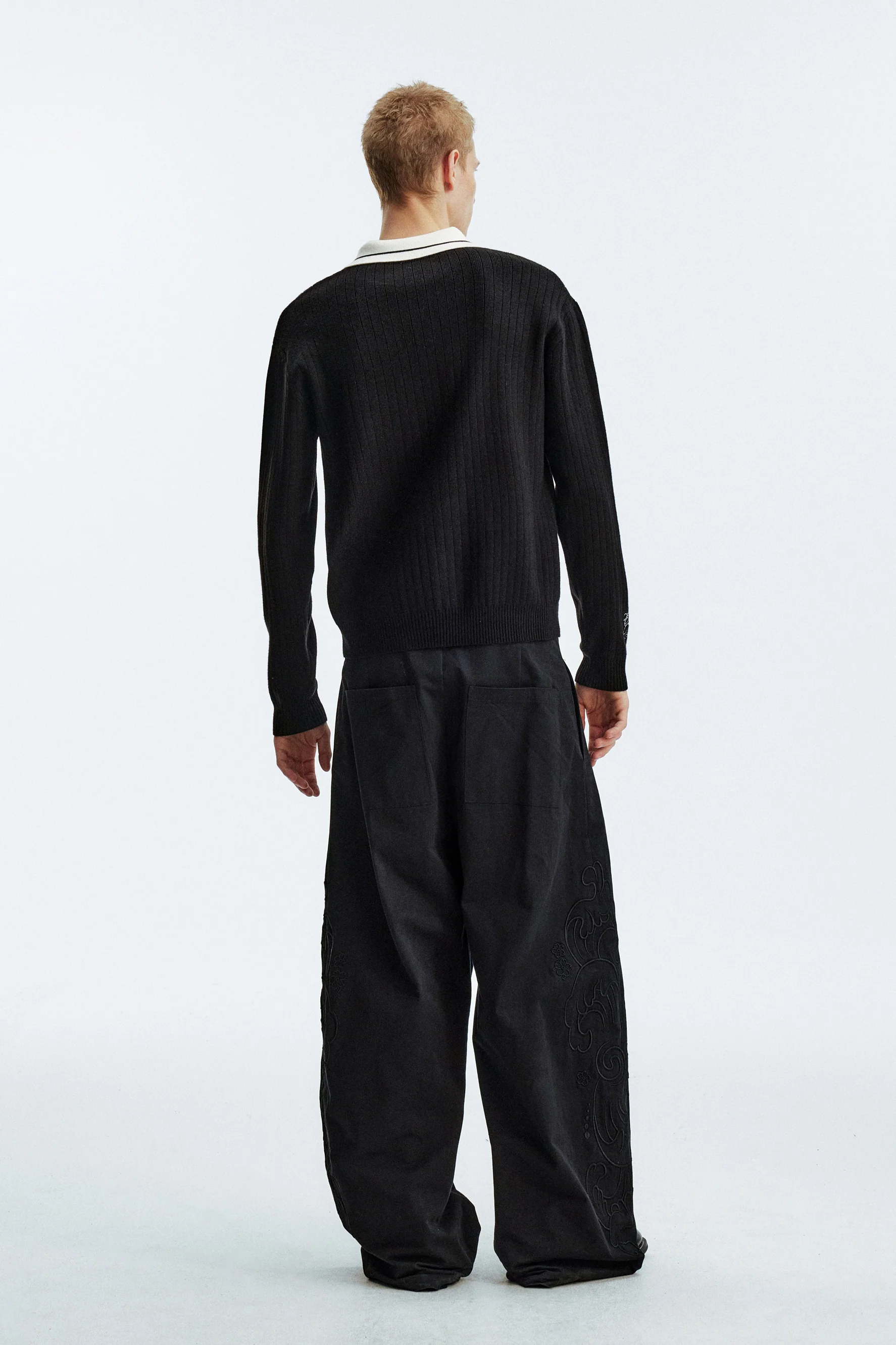 MEDM LONG-SLEEVE POLO SHIRT - Image 4
