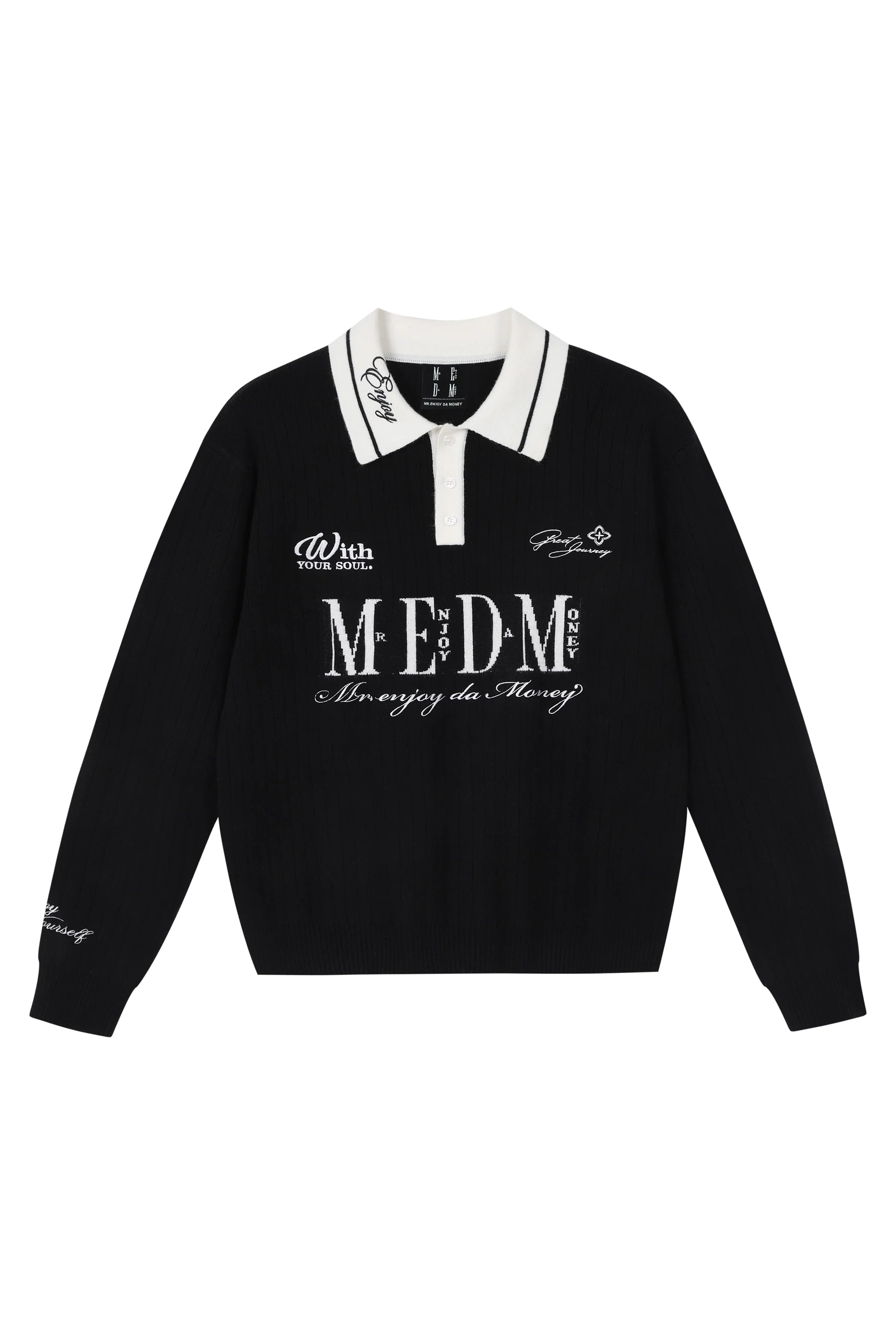 MEDM LONG-SLEEVE POLO SHIRT - Image 5