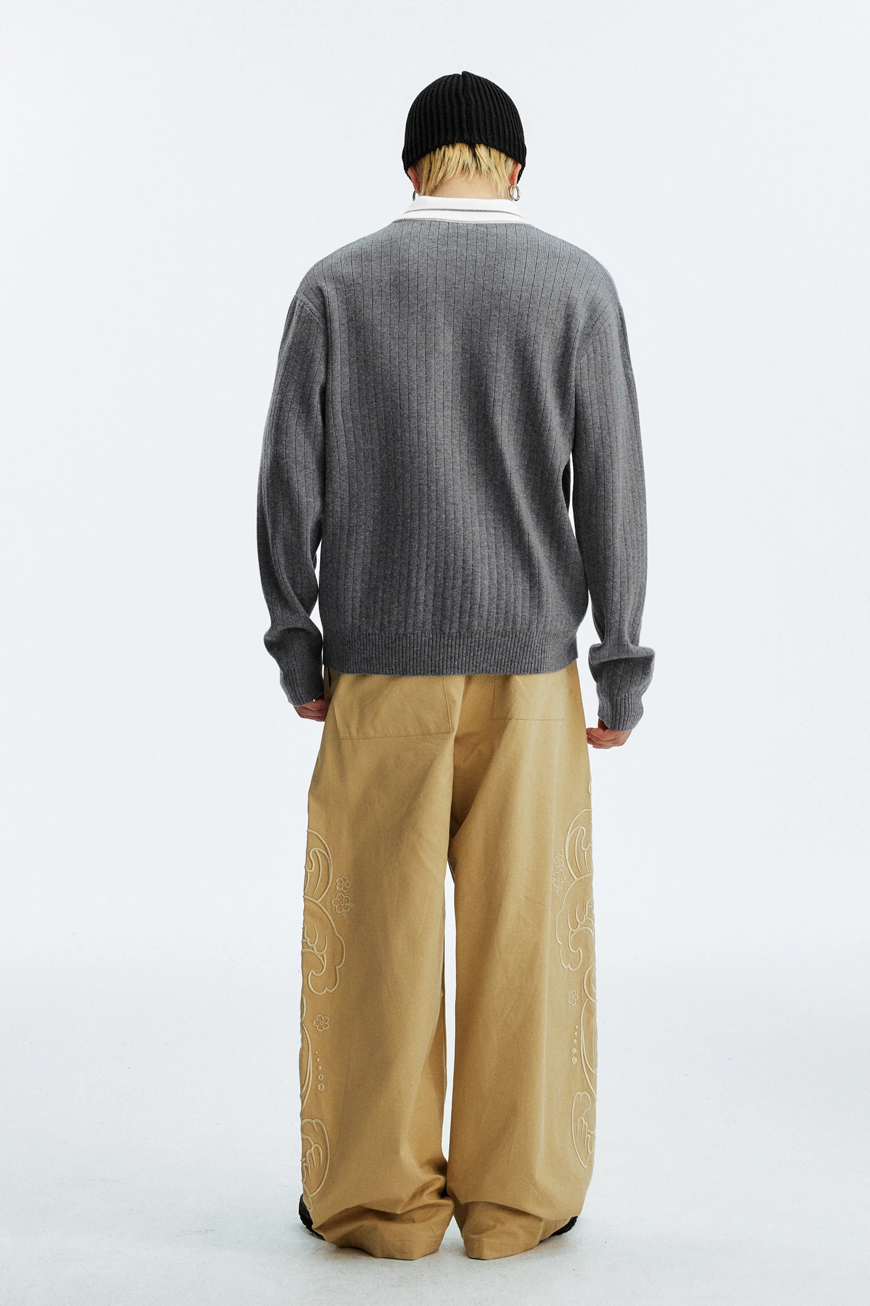MEDM LONG-SLEEVE POLO SHIRT - Image 3