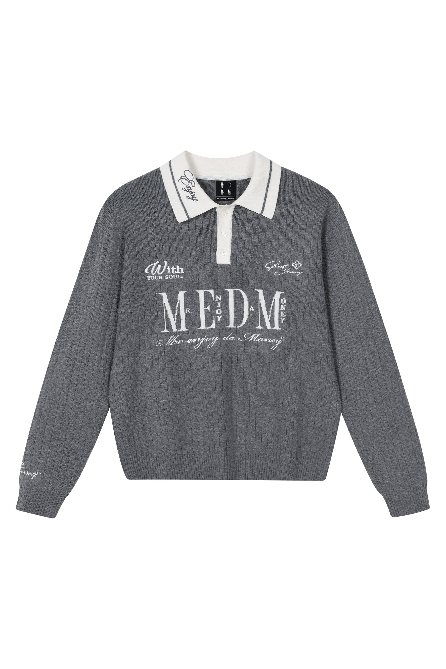 MEDM LONG-SLEEVE POLO SHIRT - Image 6