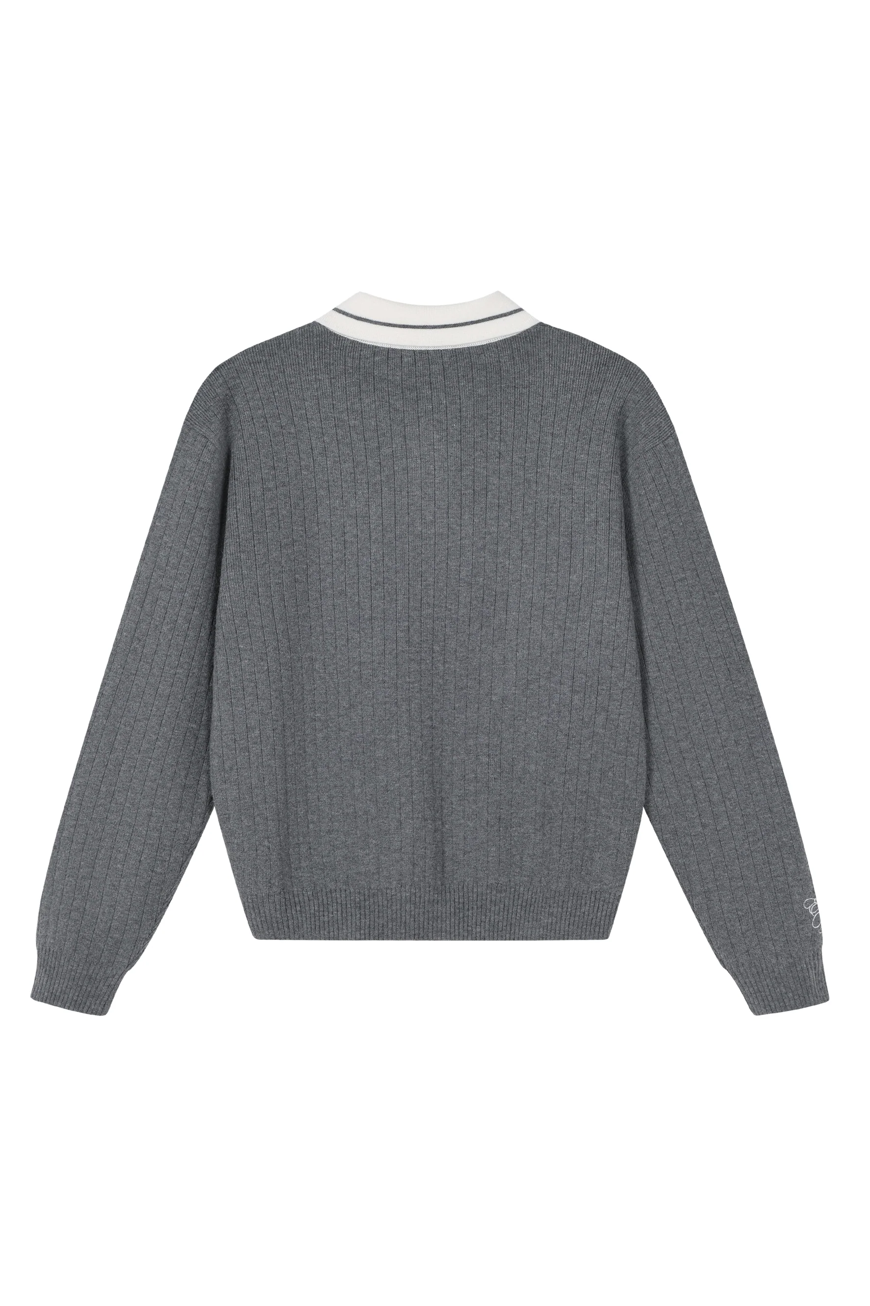 MEDM LONG-SLEEVE POLO SHIRT - Image 7