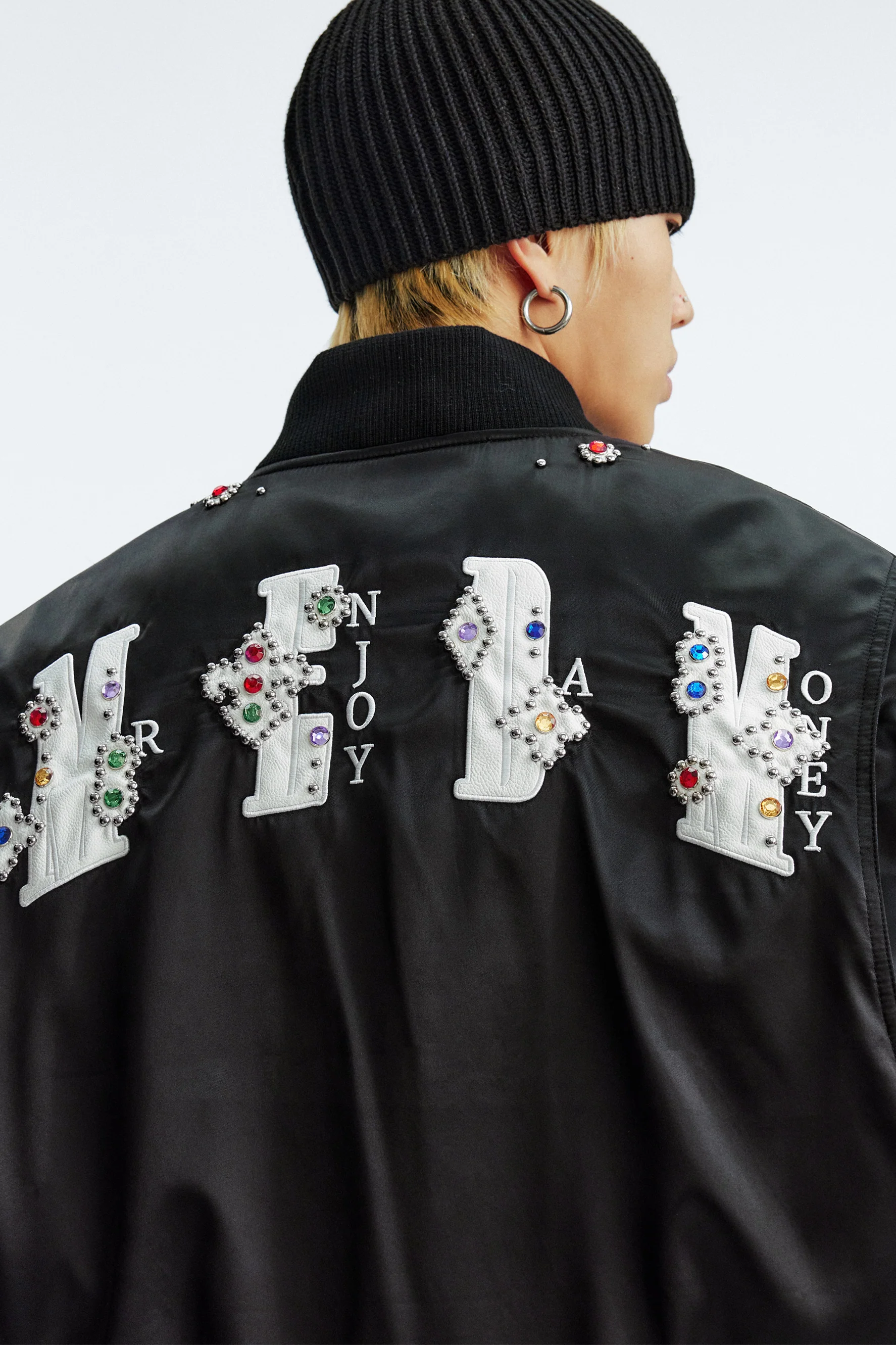 MEDM MA-1 BEADED BOMBER JACKET - Image 3