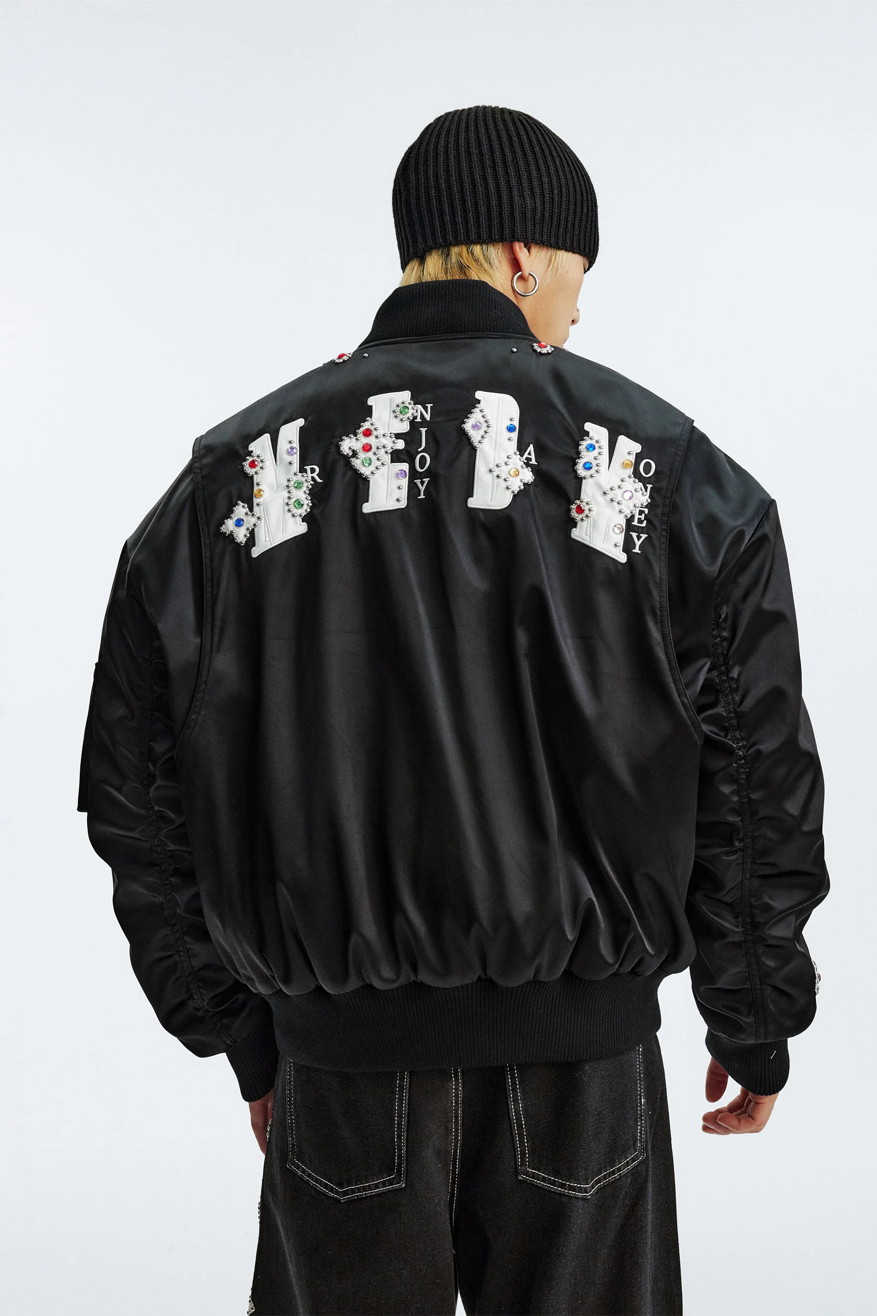 MEDM MA-1 BEADED BOMBER JACKET - Image 6