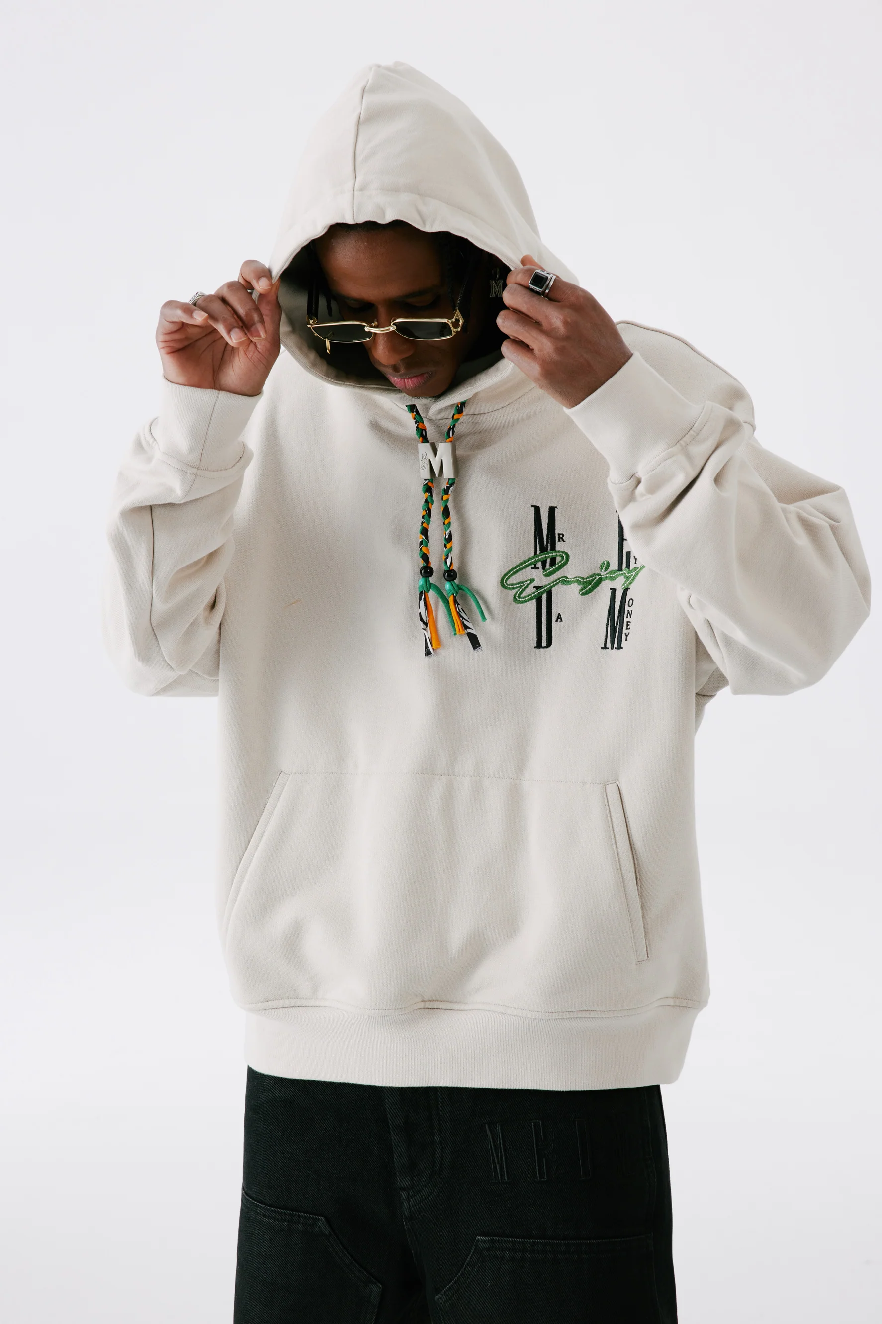 MEDM MULTI CORD HOODIE - Image 2